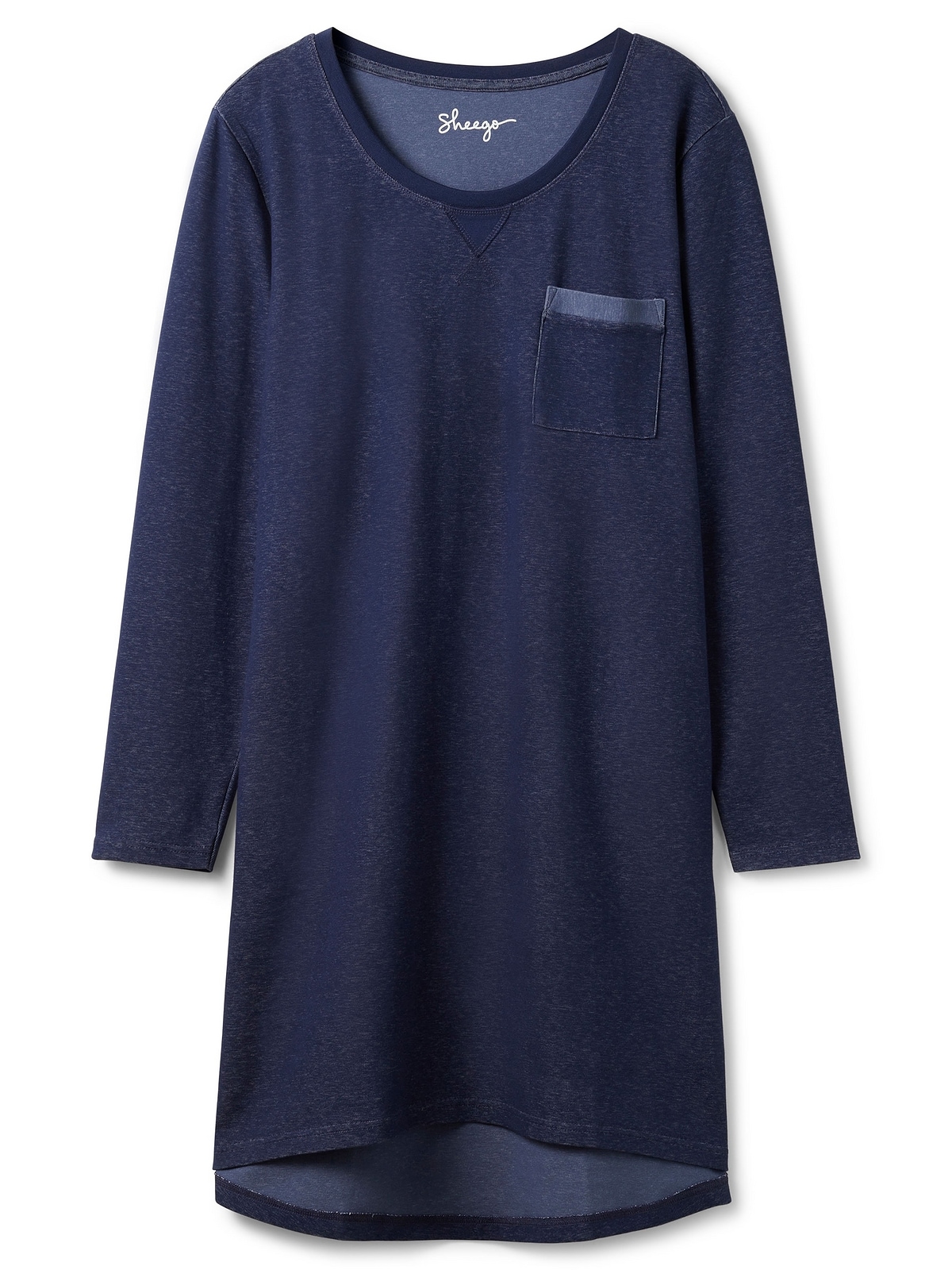 Sheego Sweatkleid »Große aus | Baumwolle mit Größen«, online Eingrifftaschen, BAUR kaufen