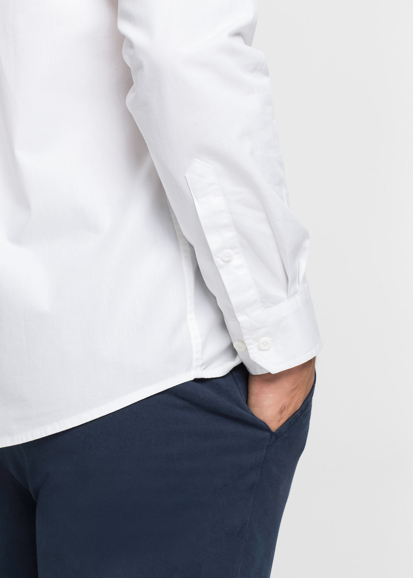 bonprix Langarmhemd mit Brusttasche