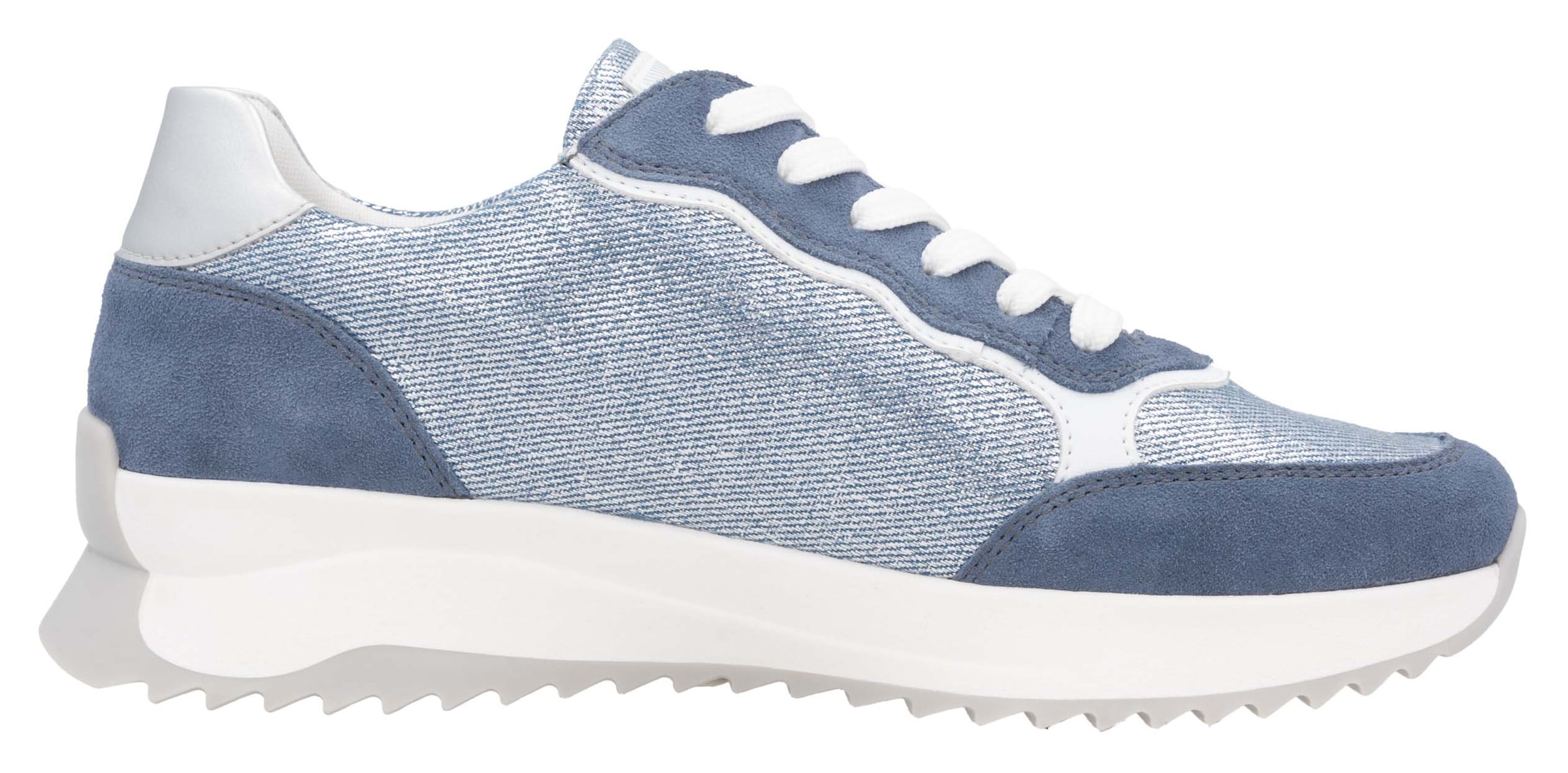 RIEKER Sport Keilsneaker, Schnürschuh, Halbschuh, Freizeitschuh im Streetwear-Style