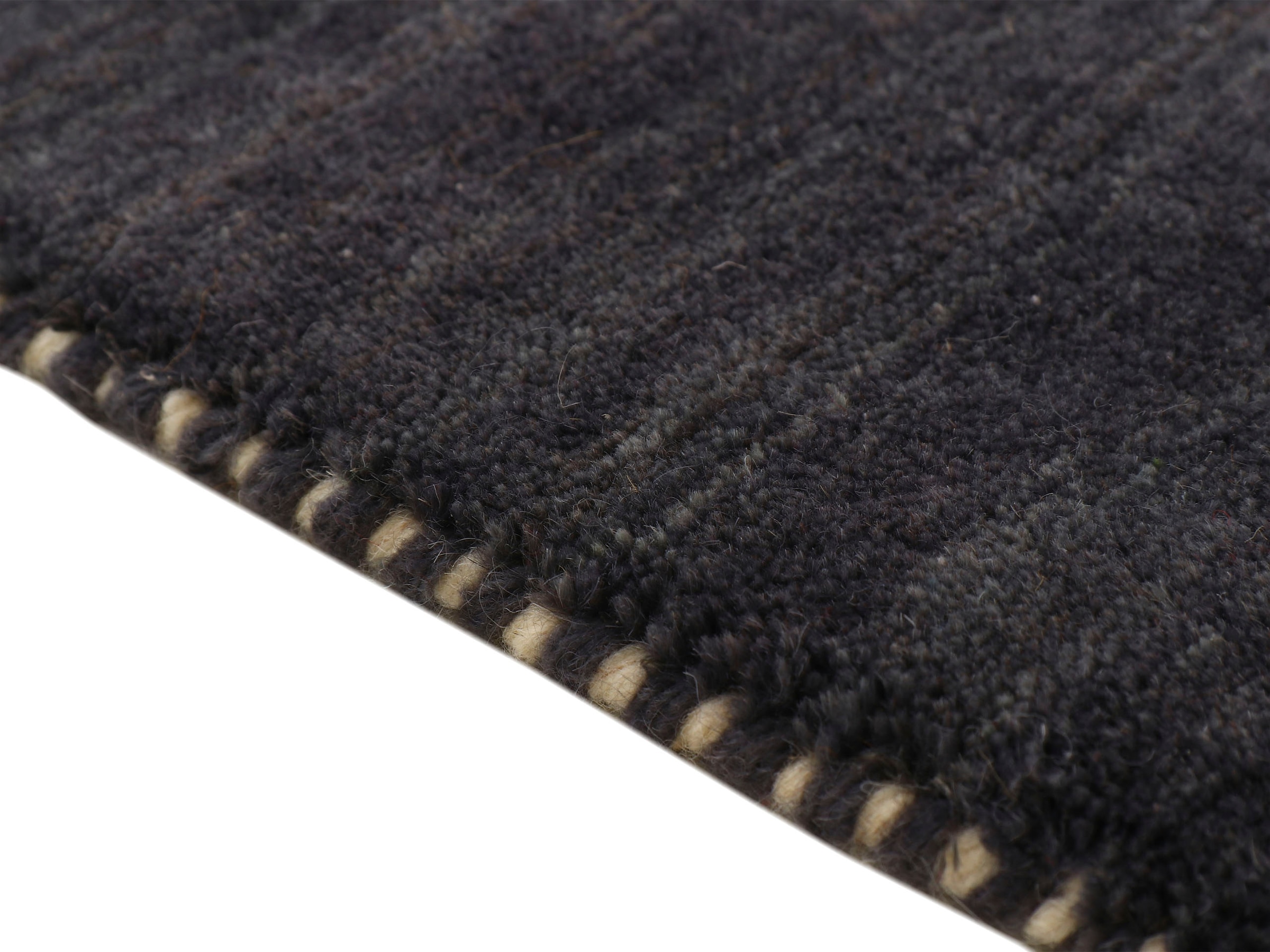 carpetfine Wollteppich »Gabbeh Uni, auch als Läufer erhältlich«, rechteckig, 15 mm Höhe, reine Wolle, handgewebt, Gabbeh Loom Tiermotiv, große Farbauswahl