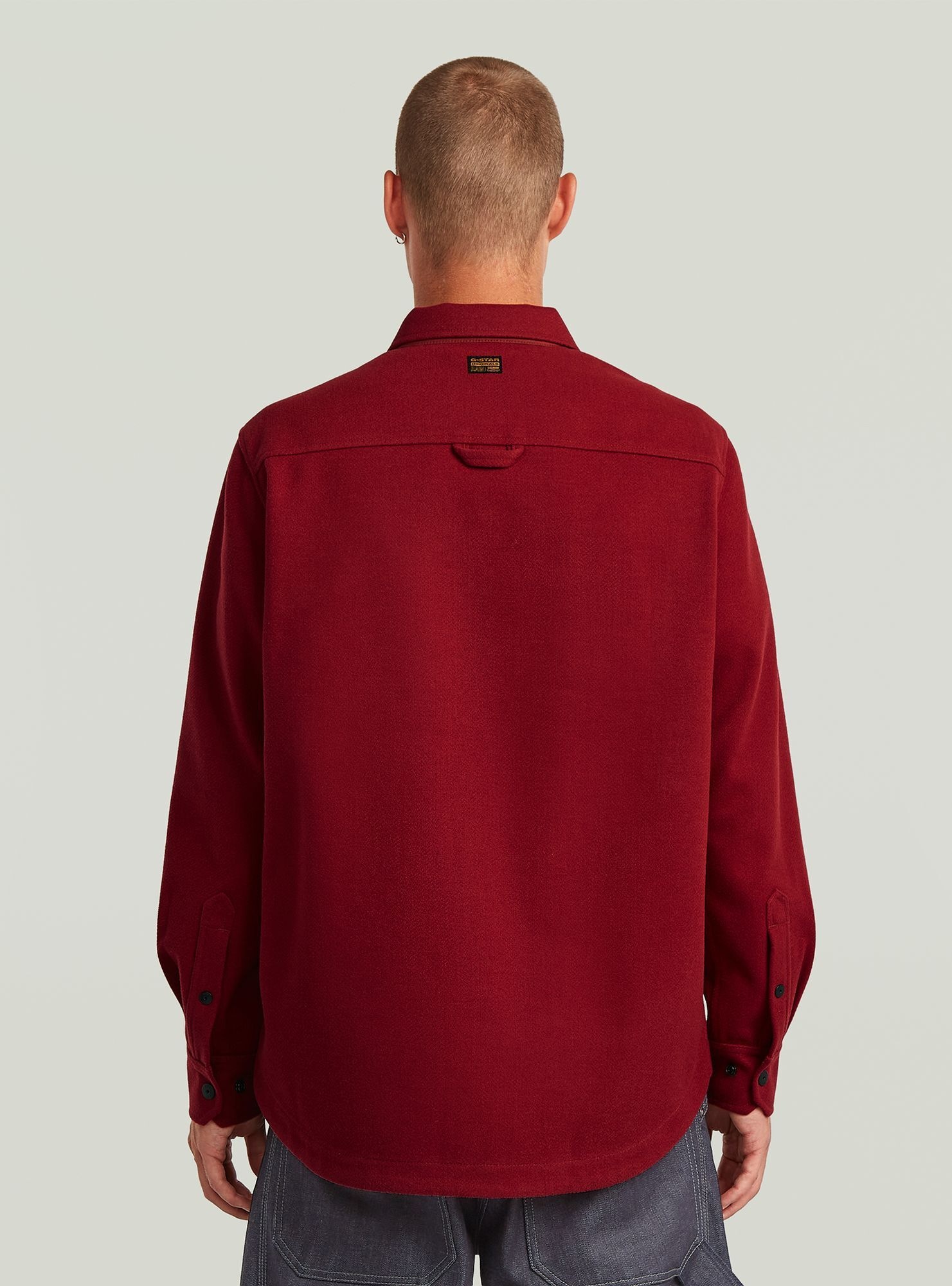 G-STAR Langarmshirt "GPO Zip Overshirt" günstig online kaufen