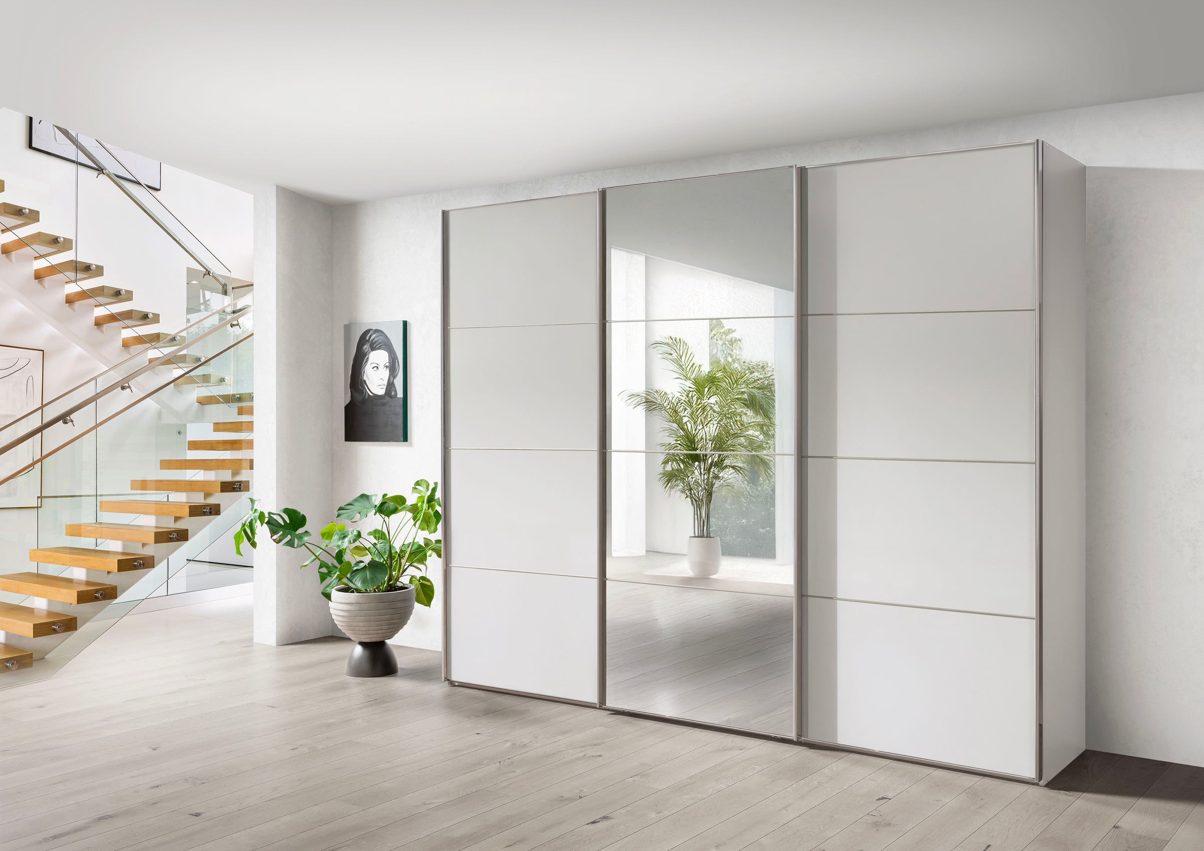 WIEMANN Schwebetürenschrank "Phoenix, Made in Germany, modernes Design, Hig günstig online kaufen