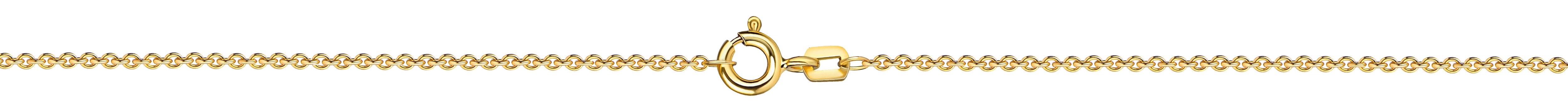 FIRETTI Fuรkette Gelbgold 585 Grรถรe 25