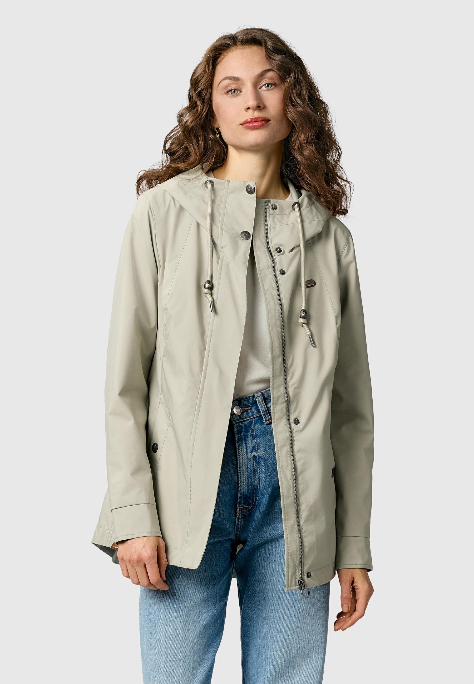 Ragwear Outdoorjacke »Alvena Summer YOUMODO« mit Kapuze Wasserdichte und atmungsaktive Übergangsjacke