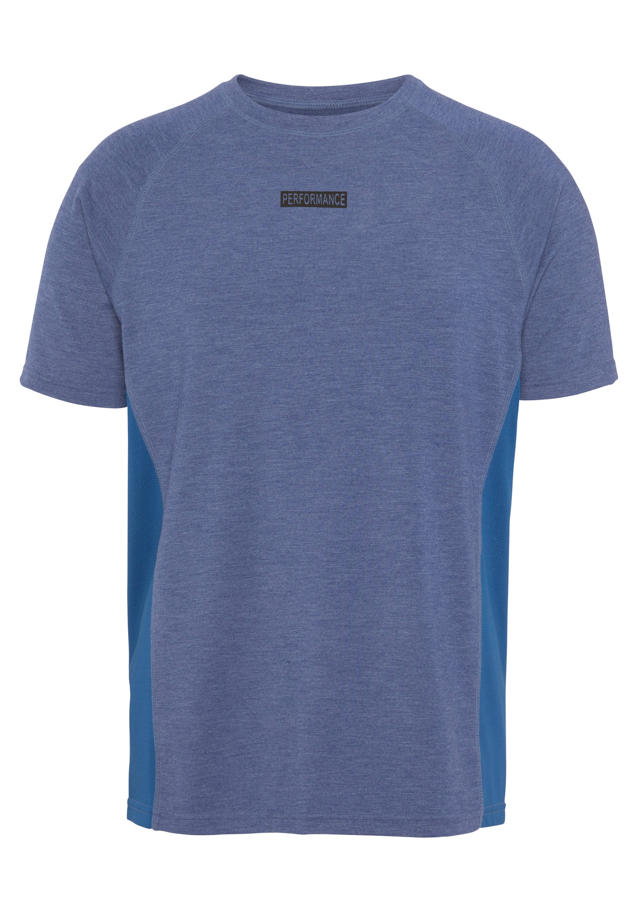 AUTHENTIC LE JOGGER T-Shirt, mit seitlichen Mesh