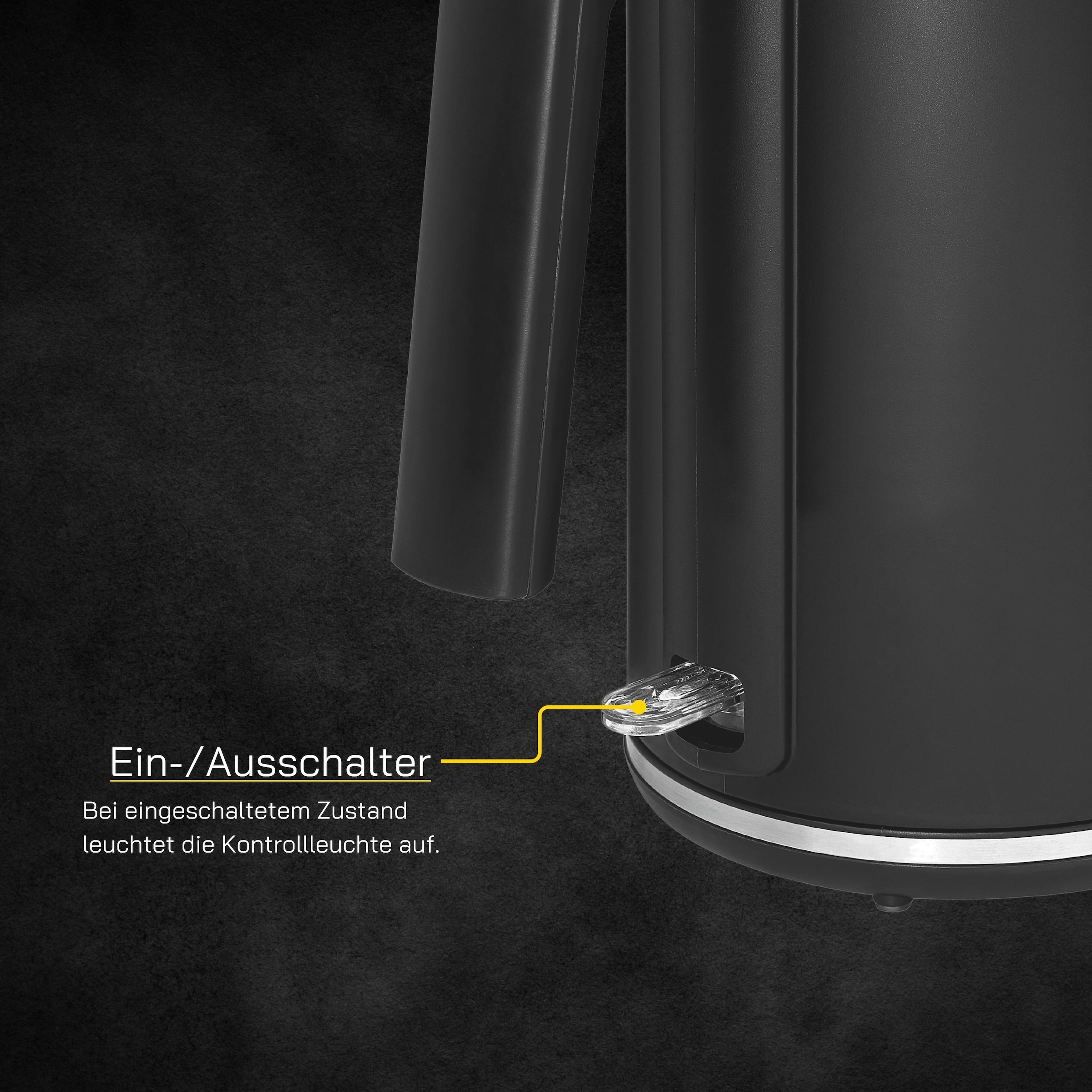 Gutfels Wasserkocher »WATER 2020«, 1 l, 2000 W, 1,0 L, 2200 Watt