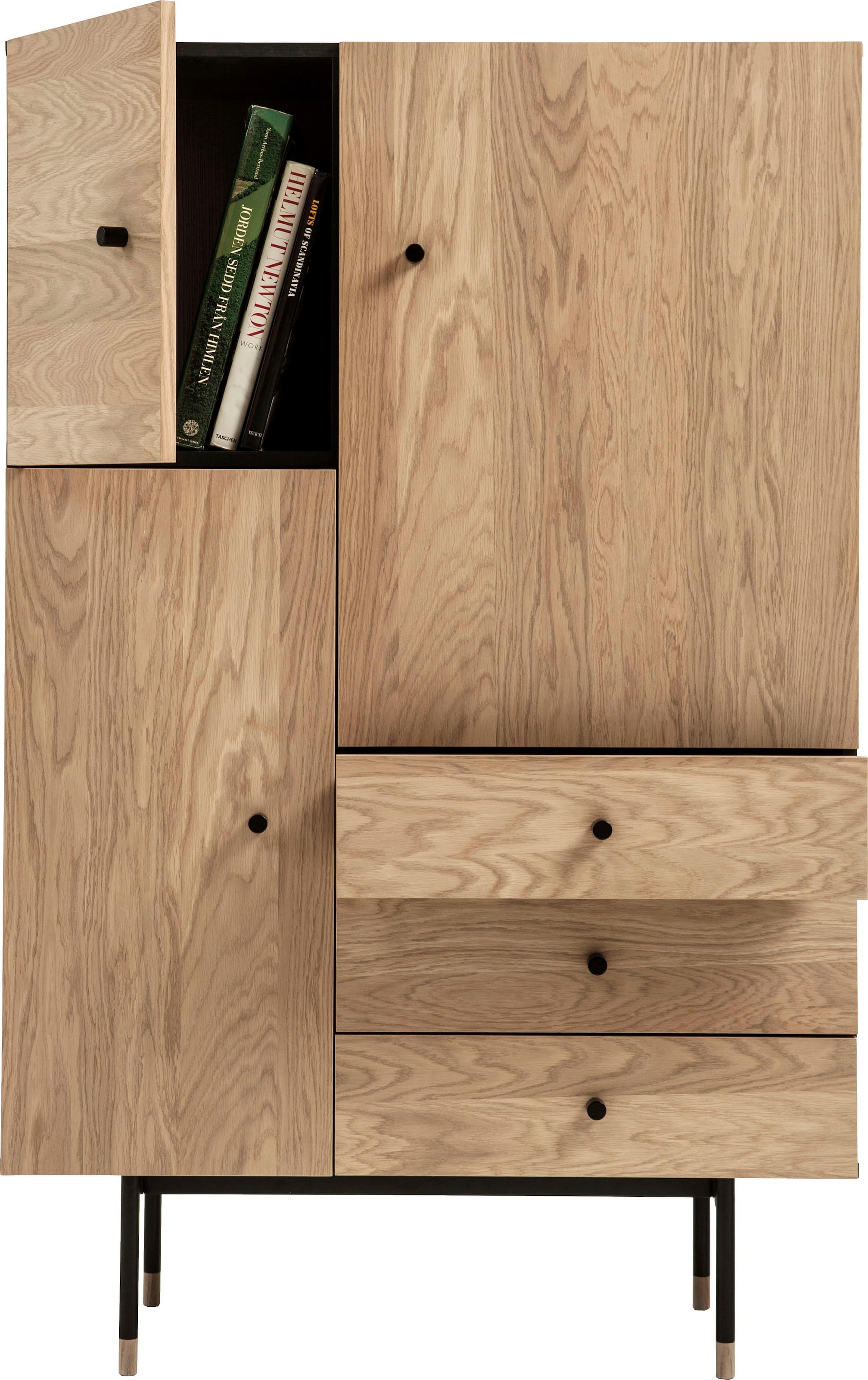 Woodman Highboard »Daniel«, Stauraumschrank mit Soft Close Funktion, Breite 90 cm