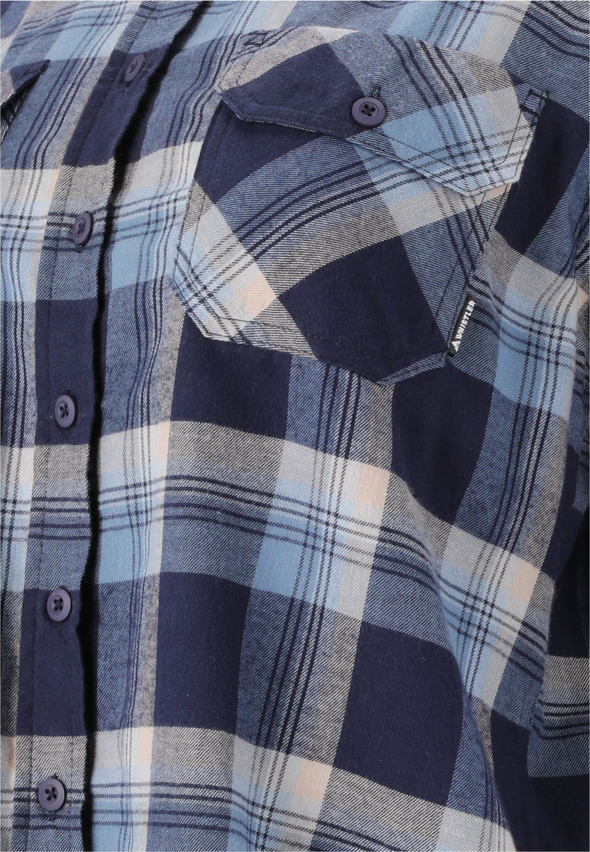 WHISTLER Fleeceshirt »Christer«, aus weichem Baumwollmaterial