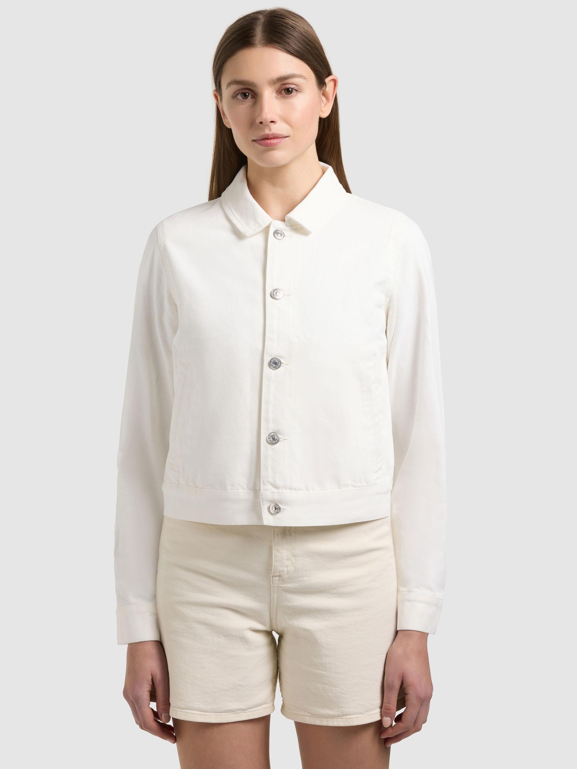 khujo Jeansjacke »Renia« ohne Kapuze Moderne Damen Denim-Jacke