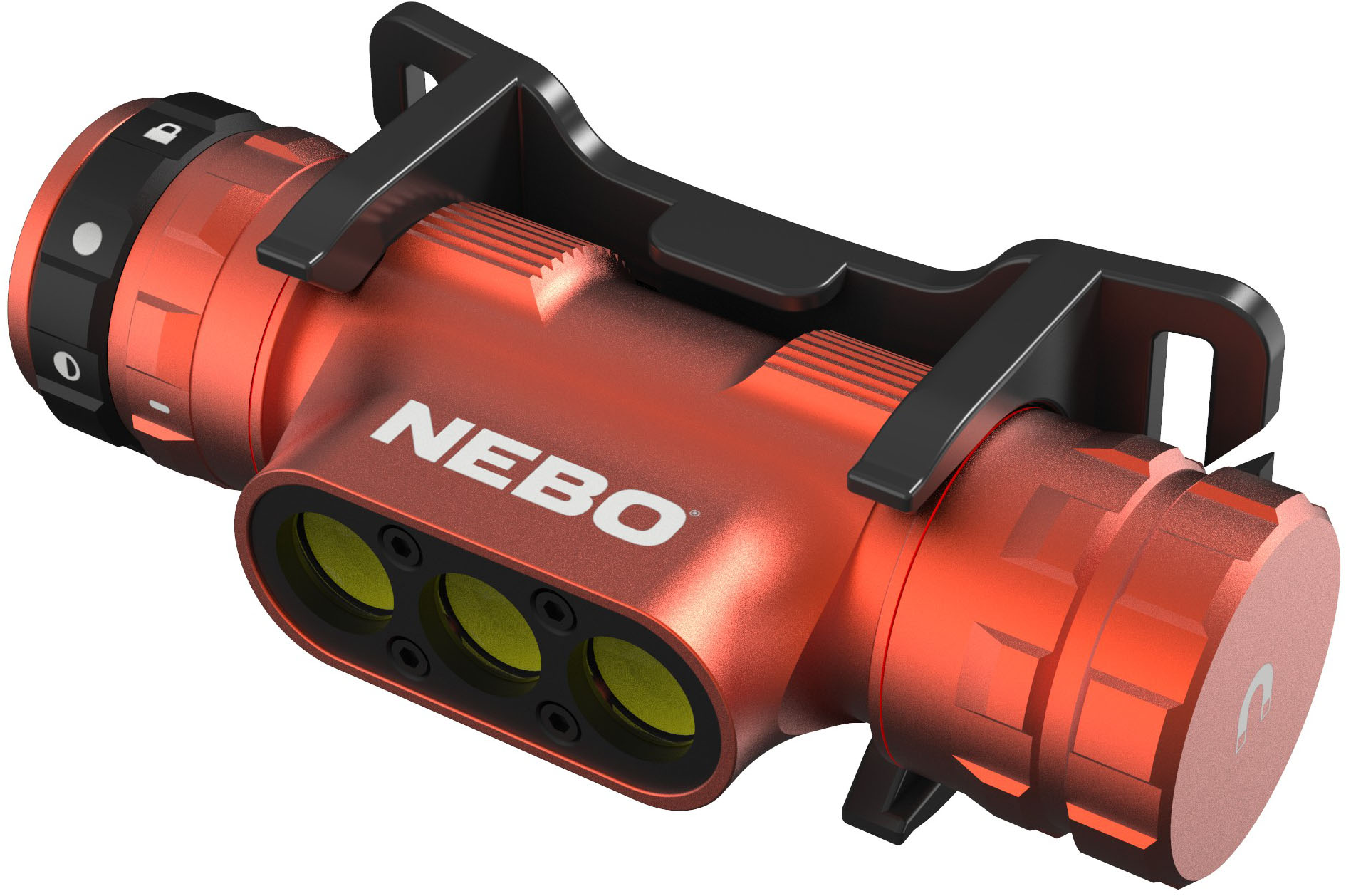 NEBO LED Taschenlampe "Nebo Master Series HL1000" Taschenlampe inkl. Ladekabel, Stirnband