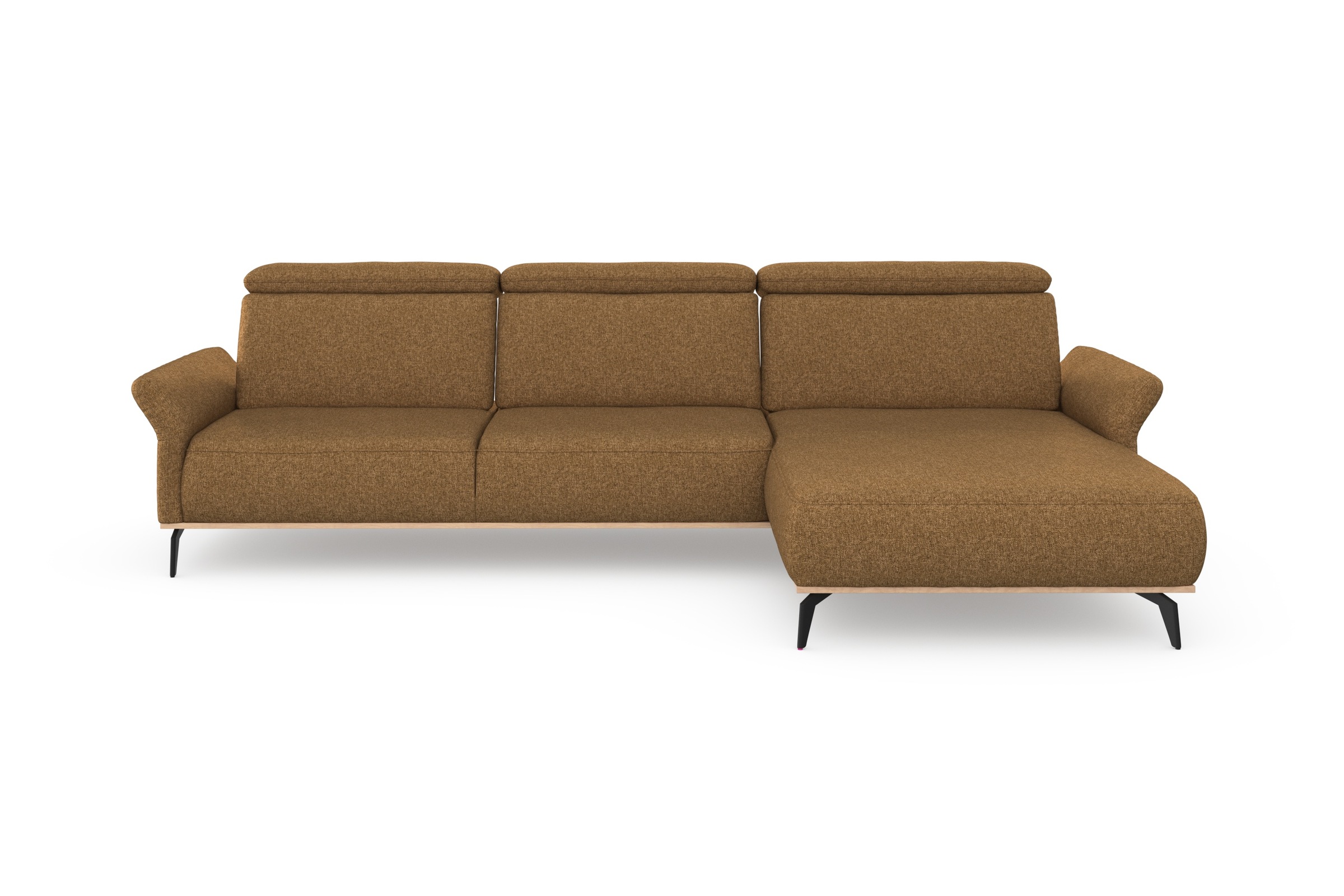 Places of Style Ecksofa "Fjord L-Form", massiv, wahlweise mit Armlehnfunkti günstig online kaufen