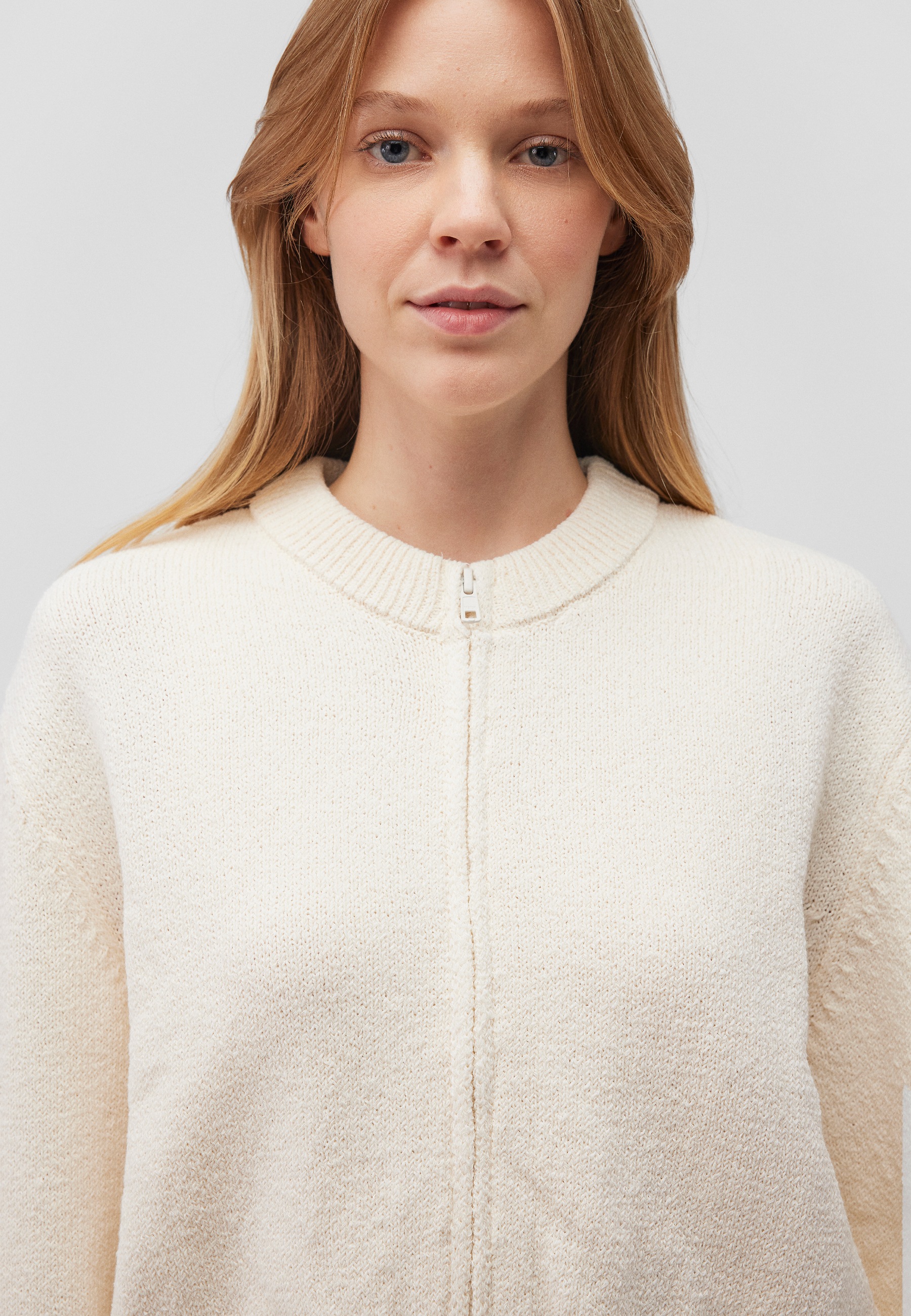 Mavi Strickpullover »FULL ZIP CARDIGAN«, Cardigan mit Zip