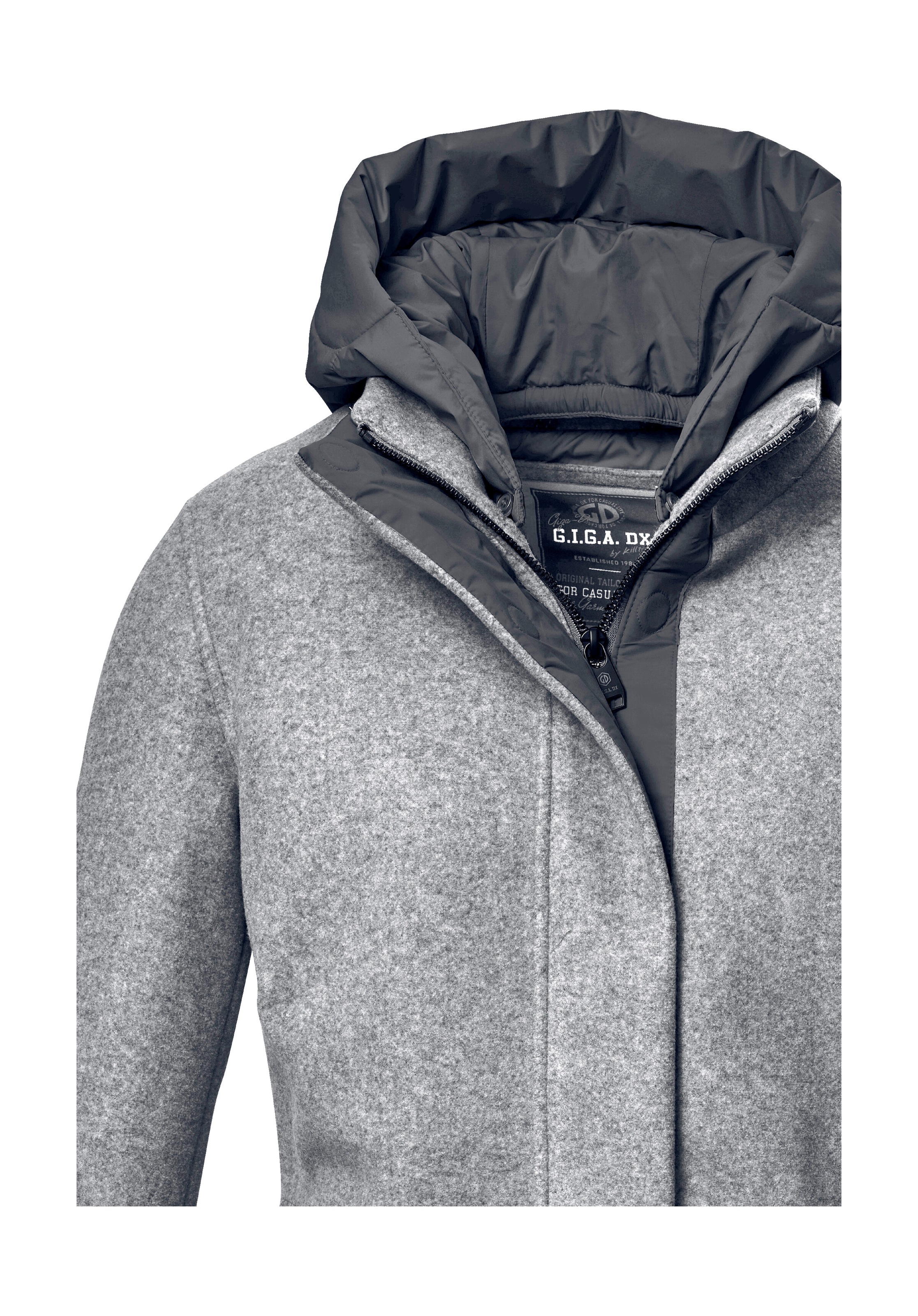 G.I.G.A. DX by killtec Parka »GW 46 WMN PRK«, Vielseitiger Damen Parka, 2-Wege-Reißverschluss, abnehmbare Kapuze