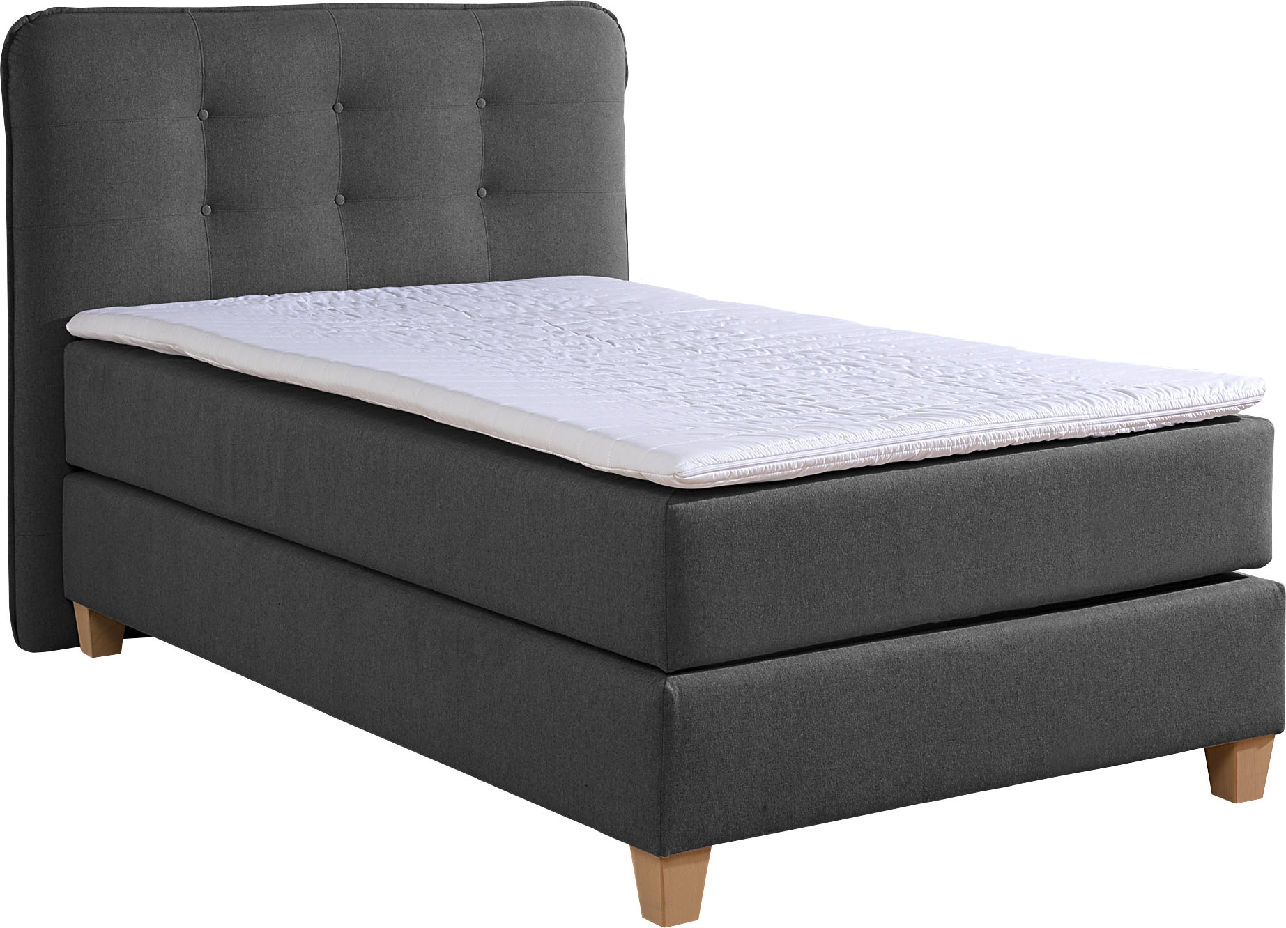 Thumbnail - Home affaire Boxspringbett, inklusive Komfortschaum-Topper