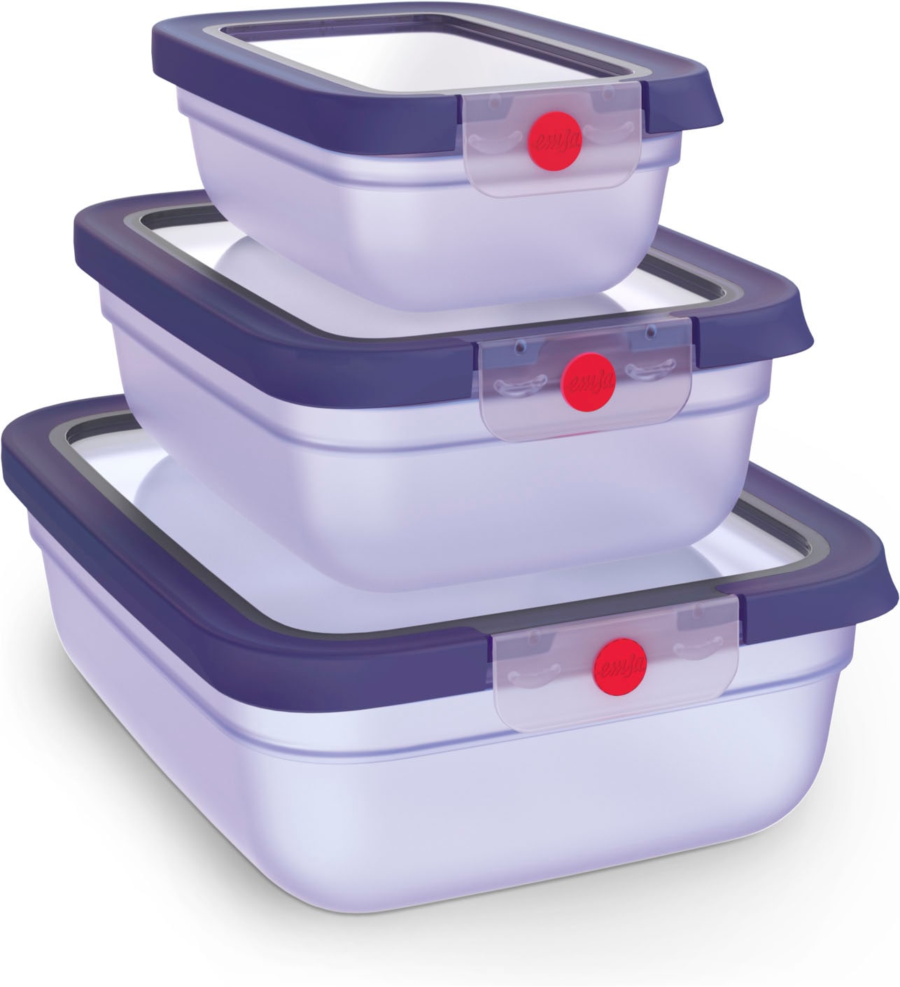 Emsa Frischhaltedose "oneClick" verschlossen mit nur 1 x Klick, 100% dicht, made in Germany