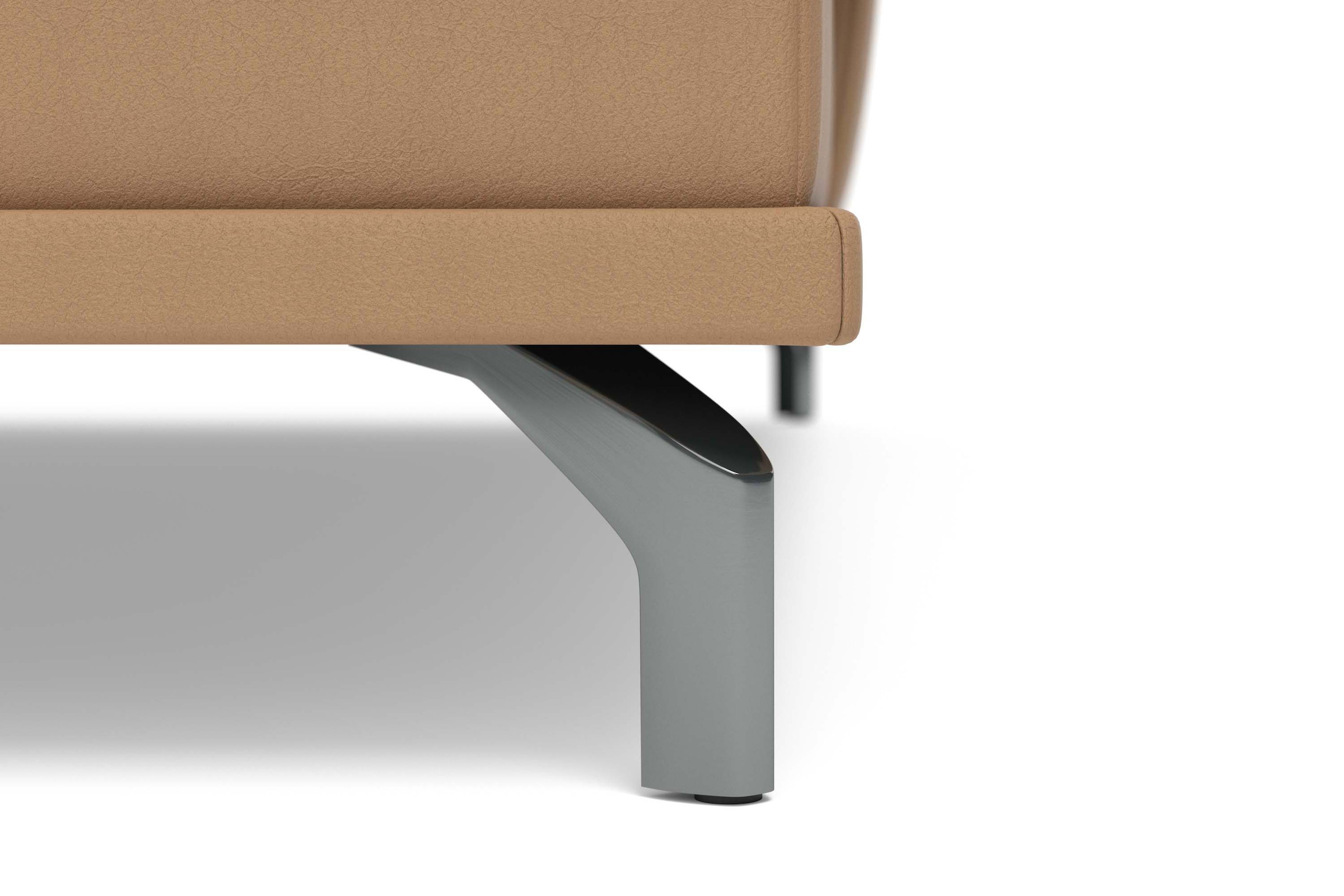 Places of Style Ecksofa Costello, mit Sitztiefenverstellung und Armlehnfunktion, incl. 3 Nierenkissen