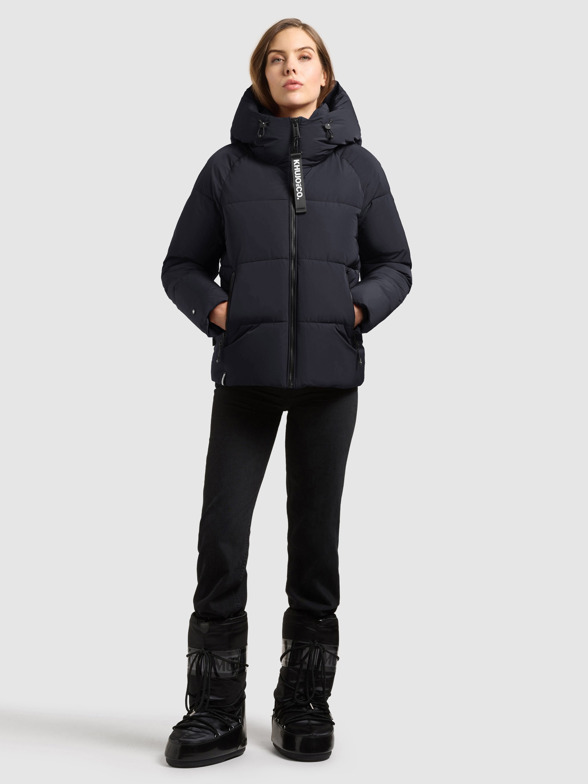 khujo Steppjacke "ONO2" mit Kapuze