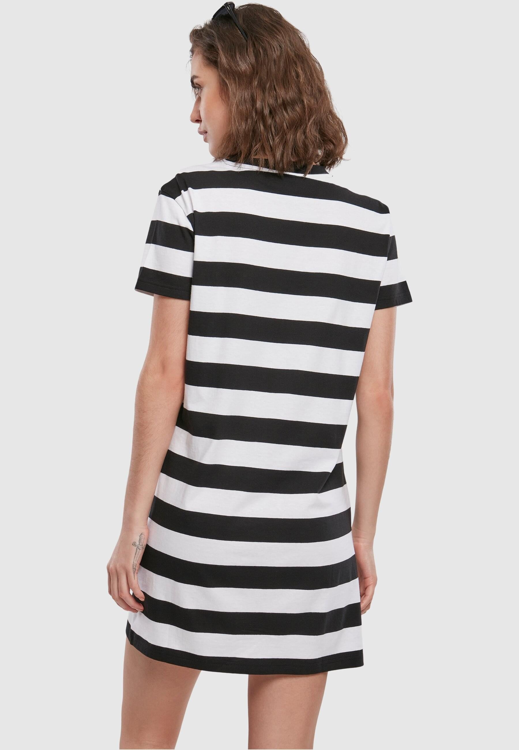 URBAN CLASSICS Shirtkleid »Urban Classics Damen Ladies Stripe Boxy Tee Dress«, (1 tlg.)