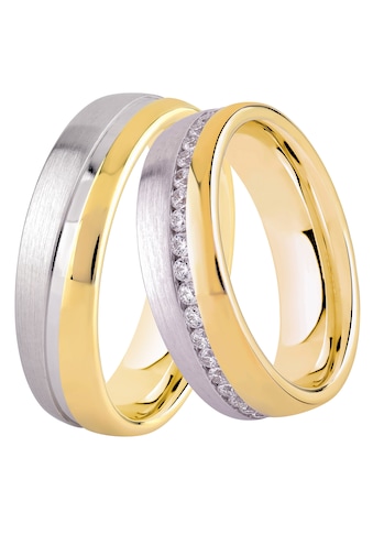 Trauring »Schmuck Geschenk Silber 925 Trauring Ehering Partnerring LIEBE«, wahlweise...