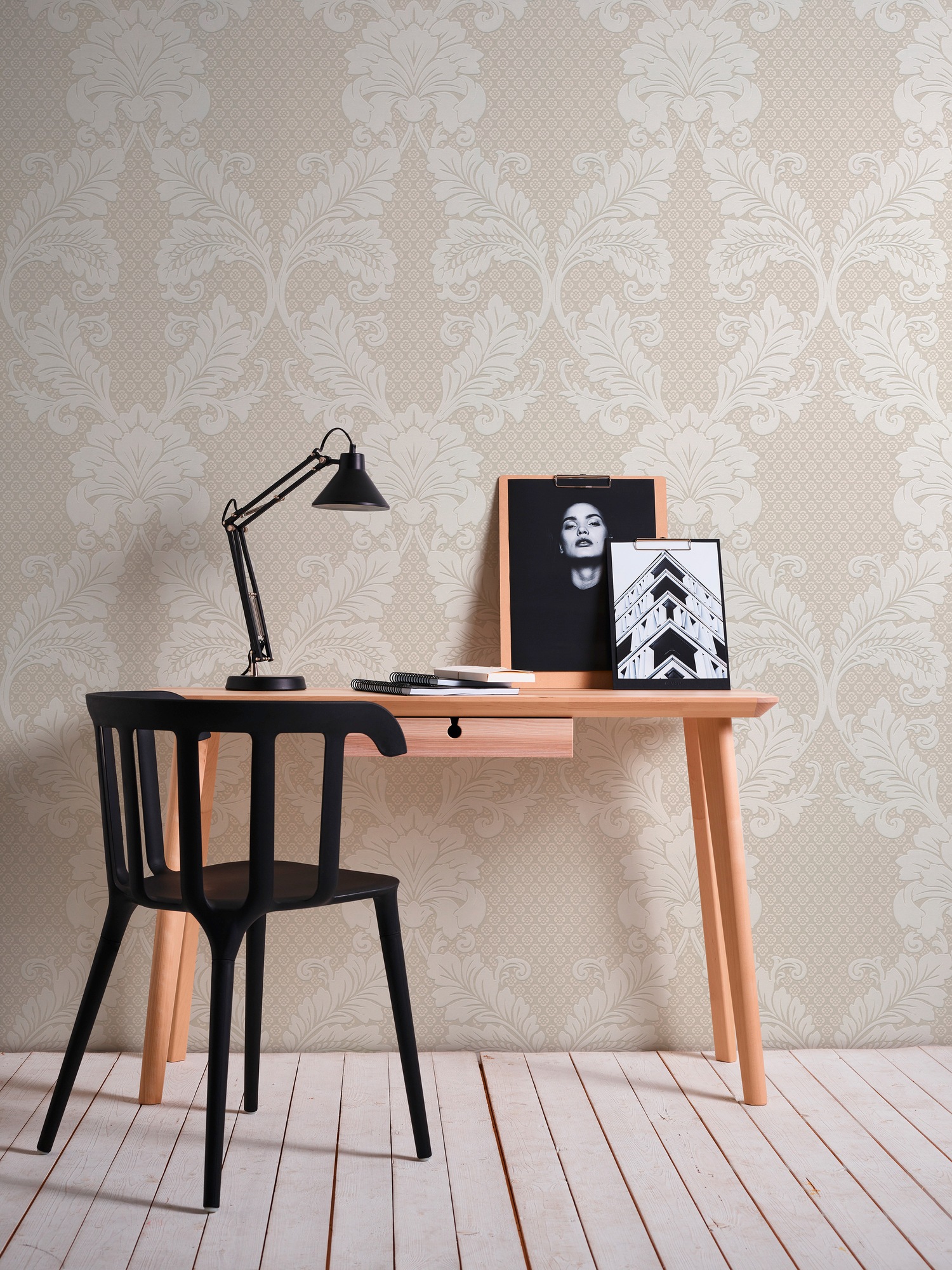 Architects Paper Vliestapete »Luxury wallpaper«, Barock-ornamental-gemustert, Ornament Tapete Barock Tapeten Wohnzimmer Schlafzimmer Küche Flur Büro