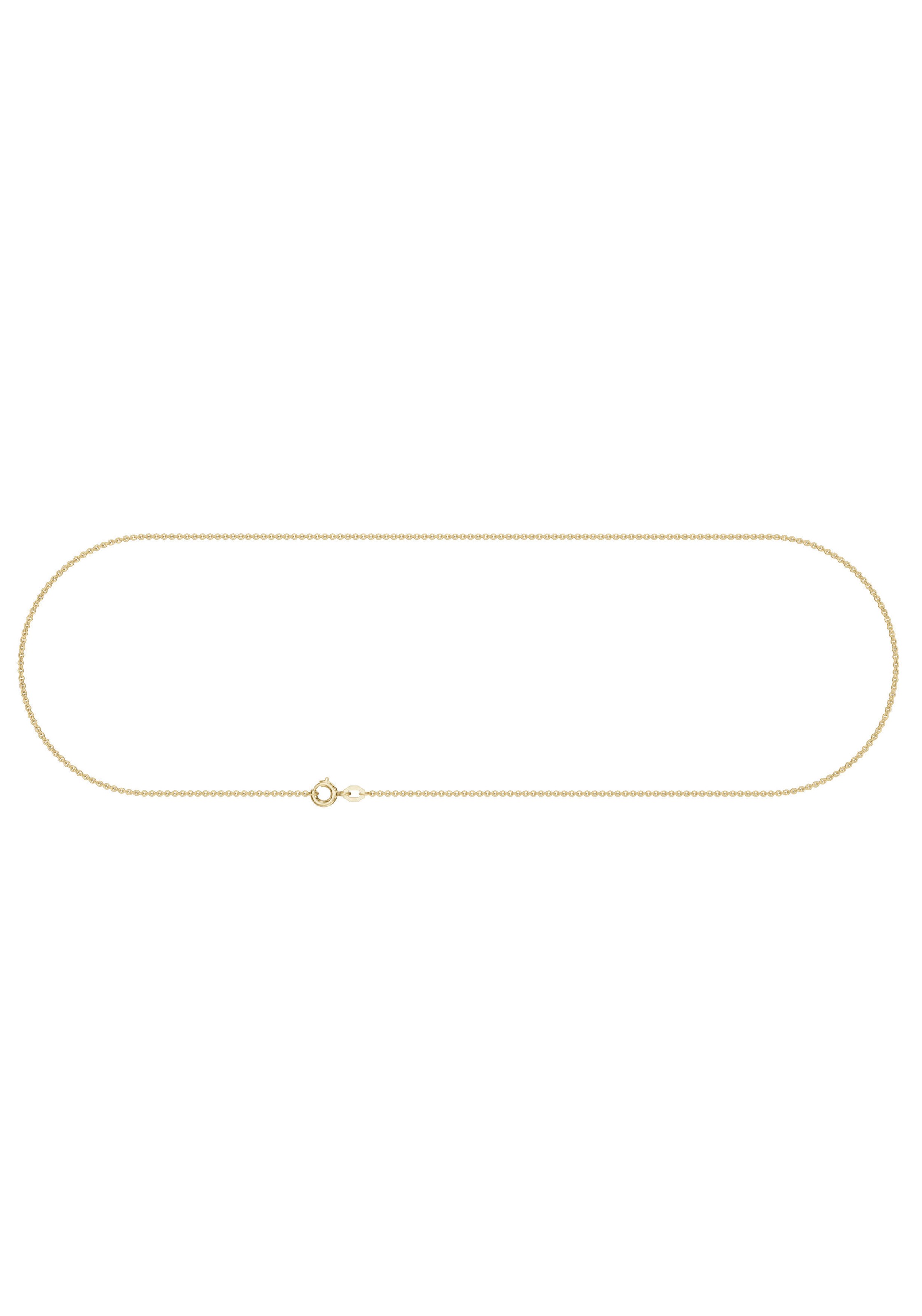 Firetti Collierkettchen »Schmuck Geschenk Gold 750 Halsschmuck Halskette Goldkette Rundanker«, Made in Germany