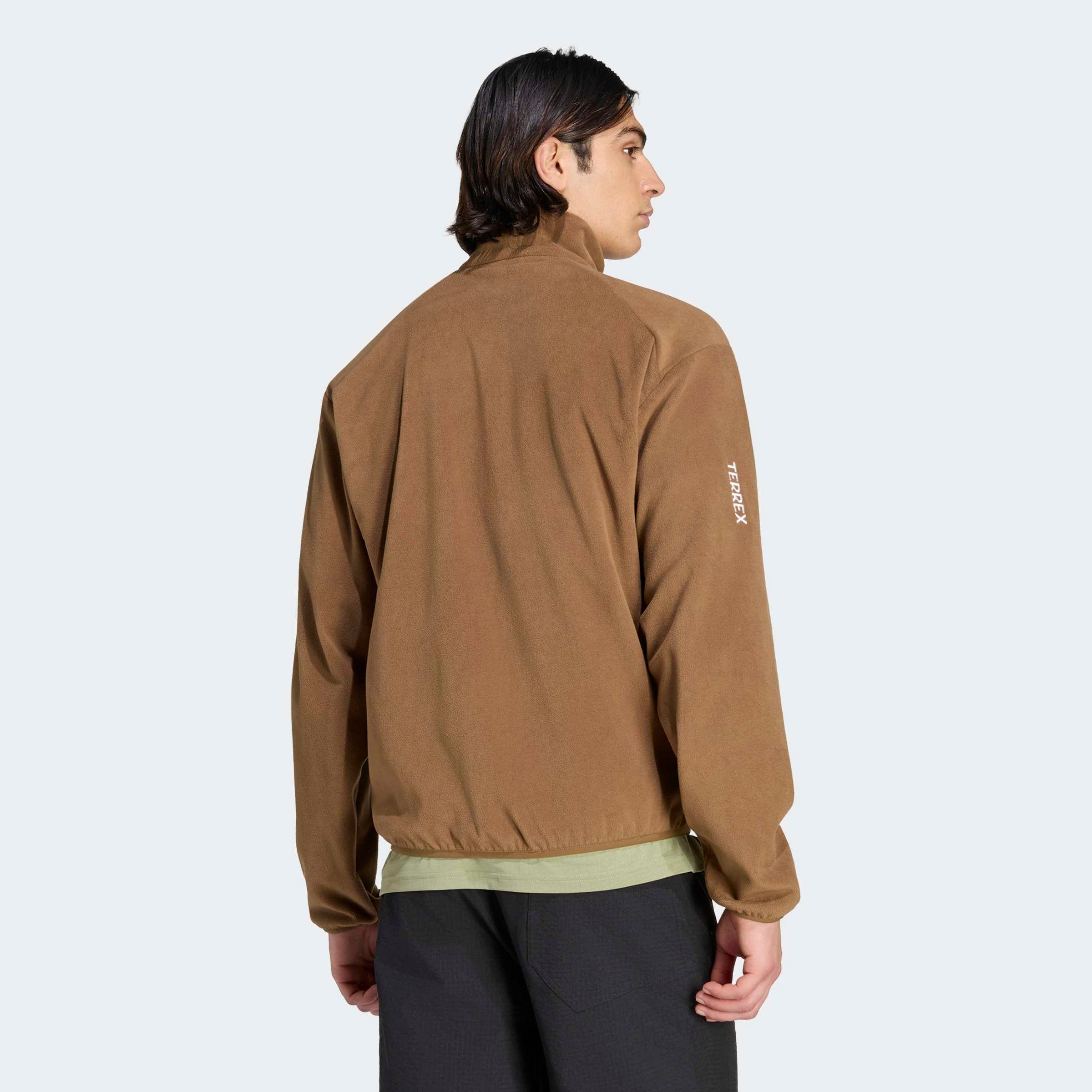 adidas TERREX Rollkragenshirt »MULTI CLIMAWARM FULL ZIP FLEECE T«