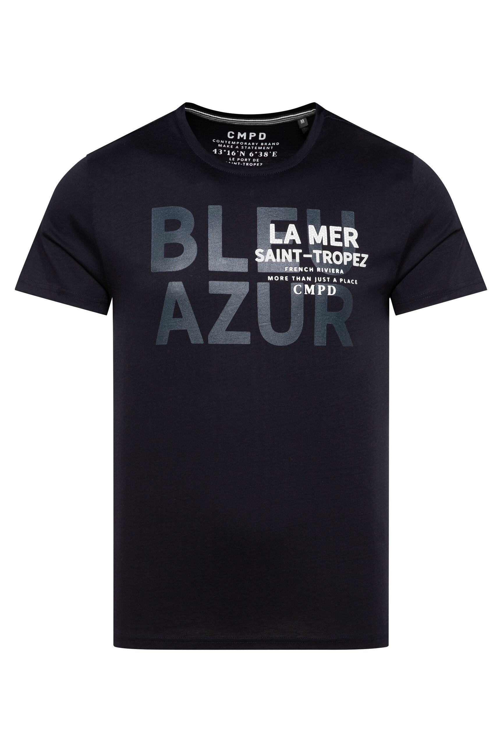 CMPD Rundhalsshirt, mit Necktape