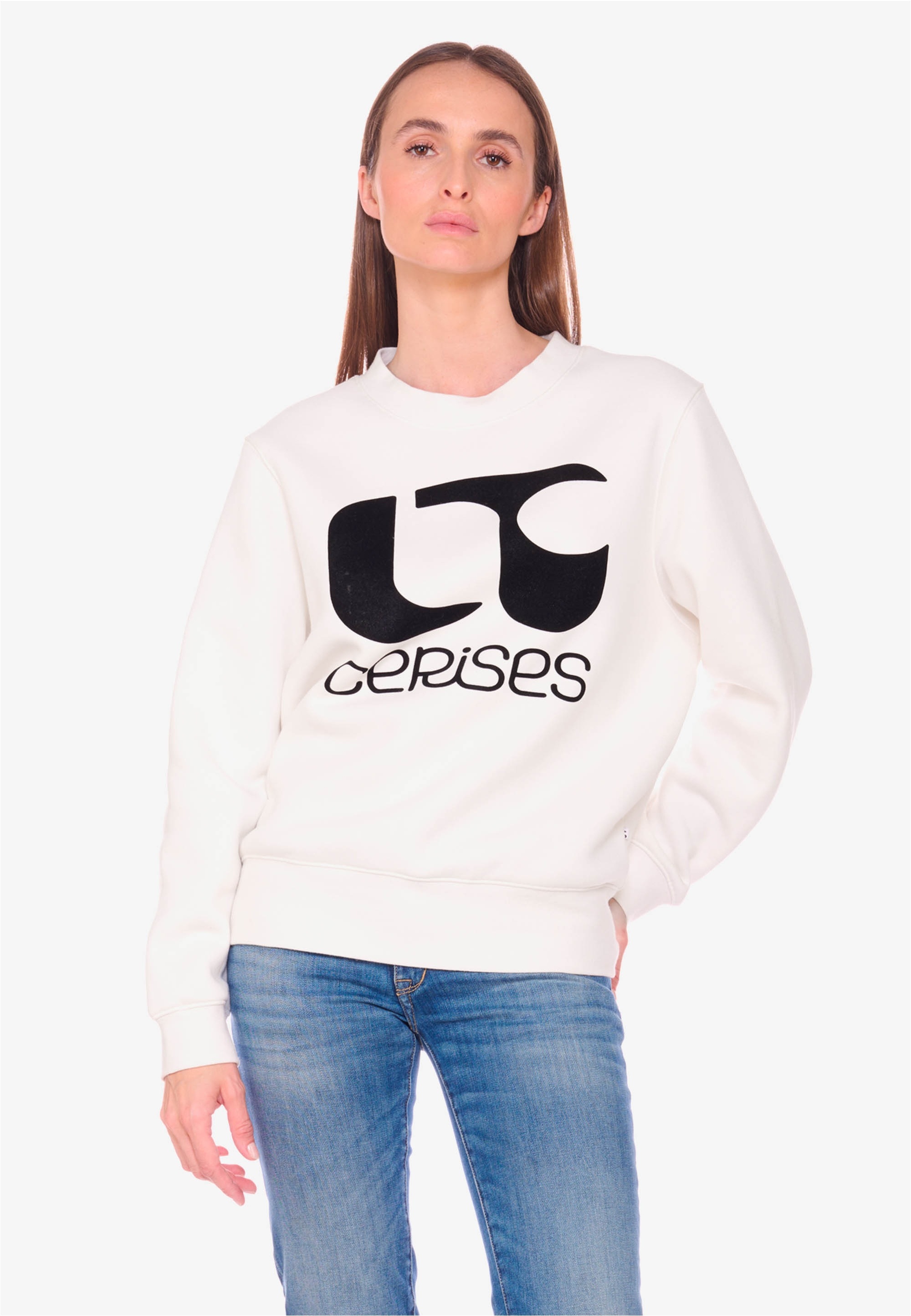 Le Temps Des Cerises Sweatshirt »PAOLO«, mit modischem Frontprint