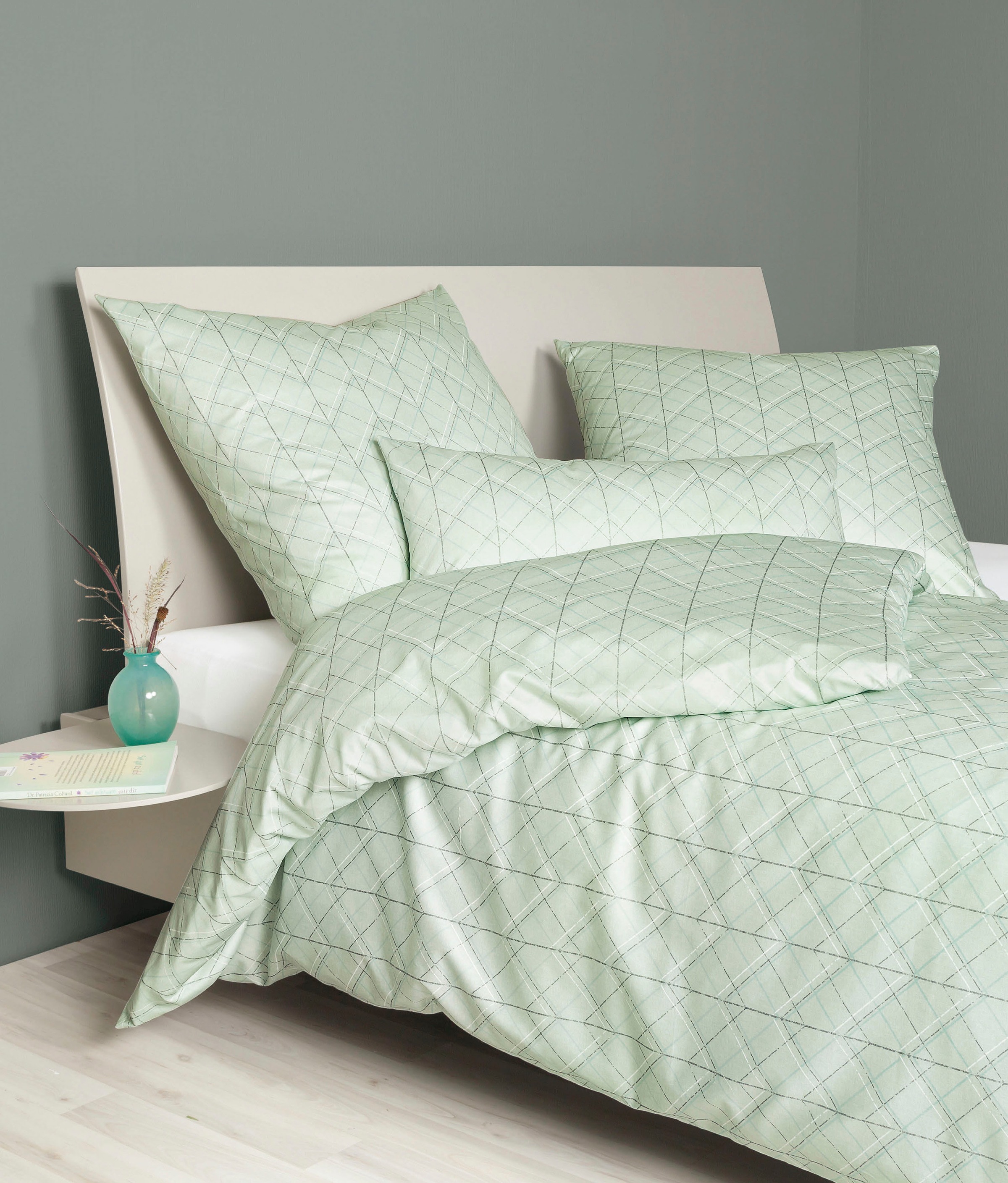 Janine Bettwäsche "MILANO 45061" 2 Stk. mit Reißverschluss günstig online kaufen