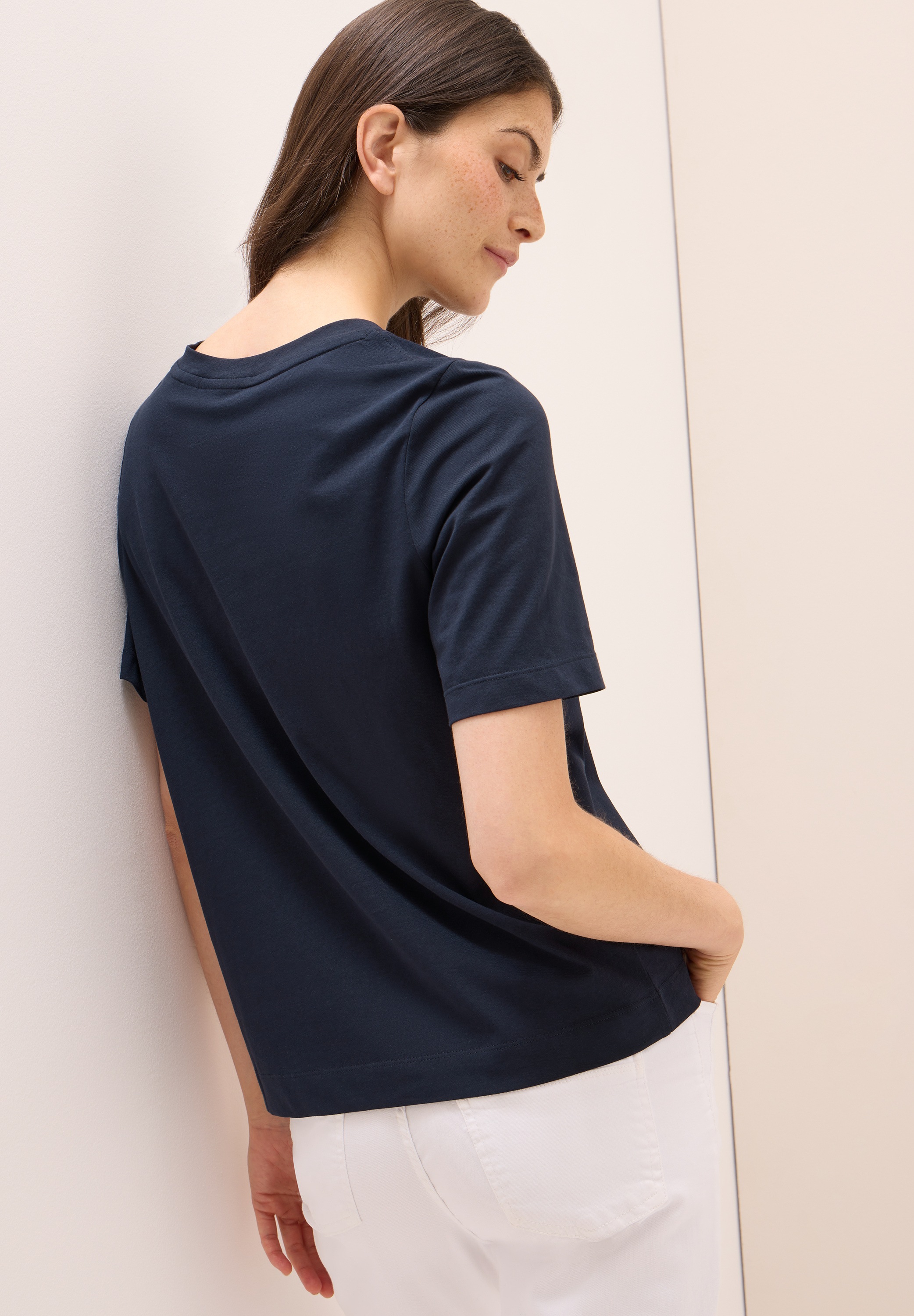 Cecil T-Shirt mit Wording Artwork günstig online kaufen