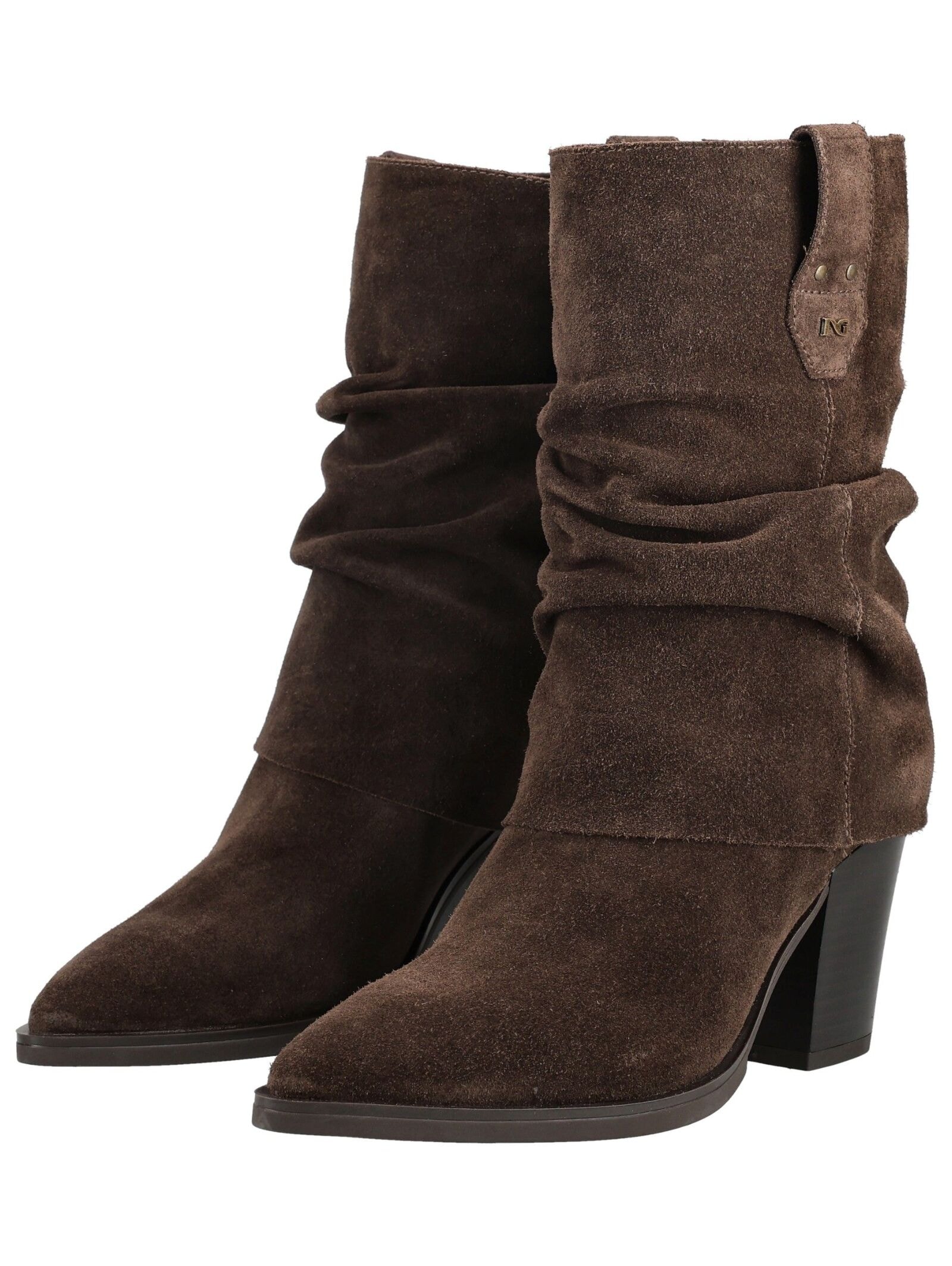Nero Giardini High-Heel-Stiefelette »Nero Giardini Stiefelette Veloursleder«