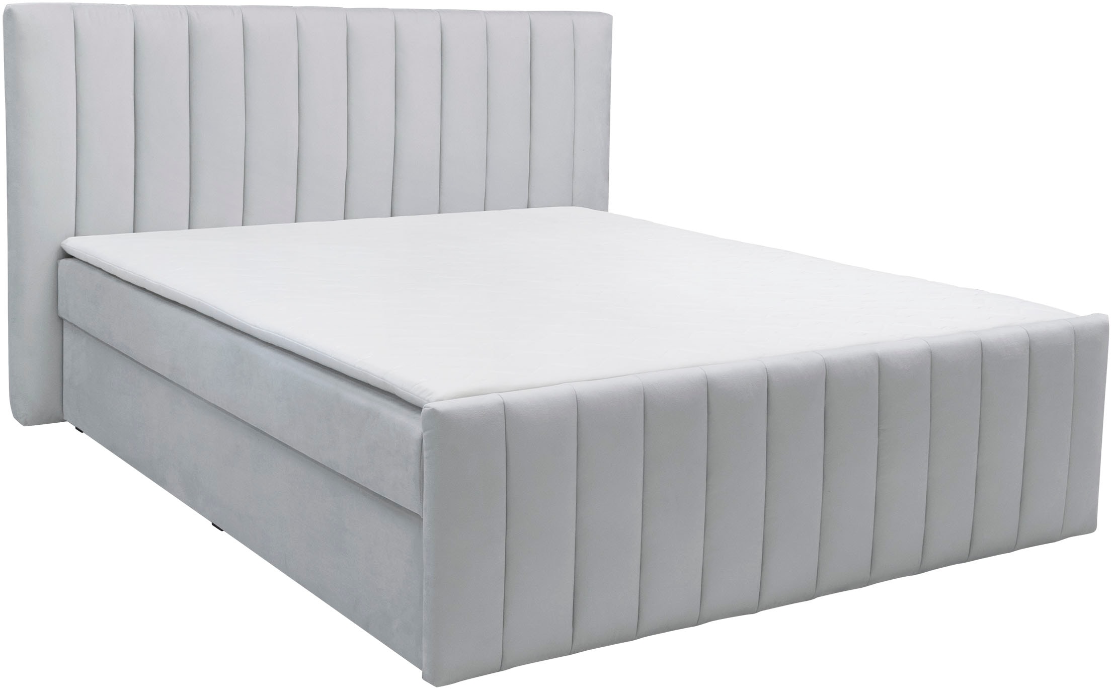 INOSIGN Boxbett »Effy inkl. Bettkasten und Topper, erhältlich in der Breite 180x200cm«, verschiedene Härtegrade wählbar
