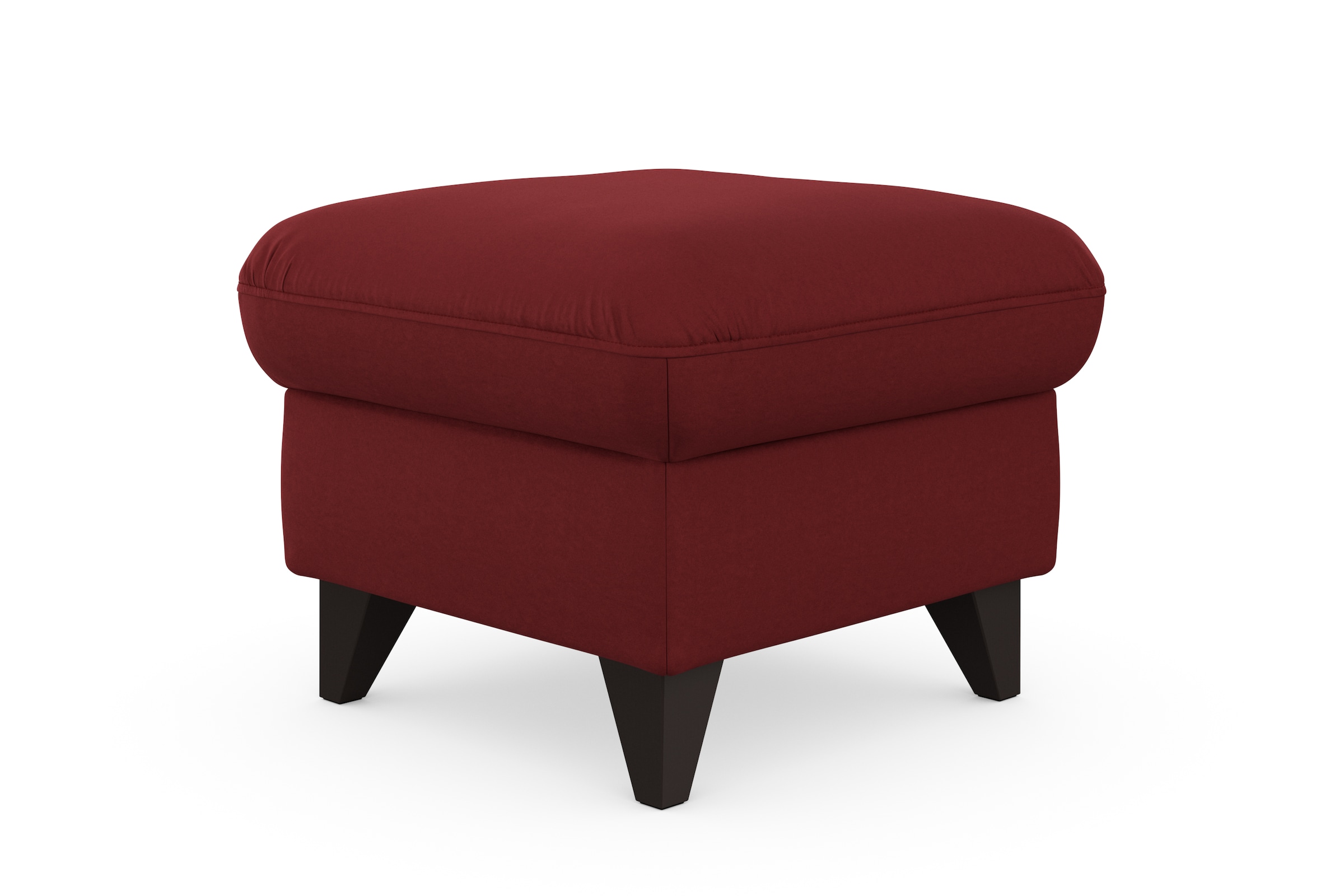 sit&more Stauraumhocker »Mellum«, mit Stauraum und wengefarbenen Holzfüßen