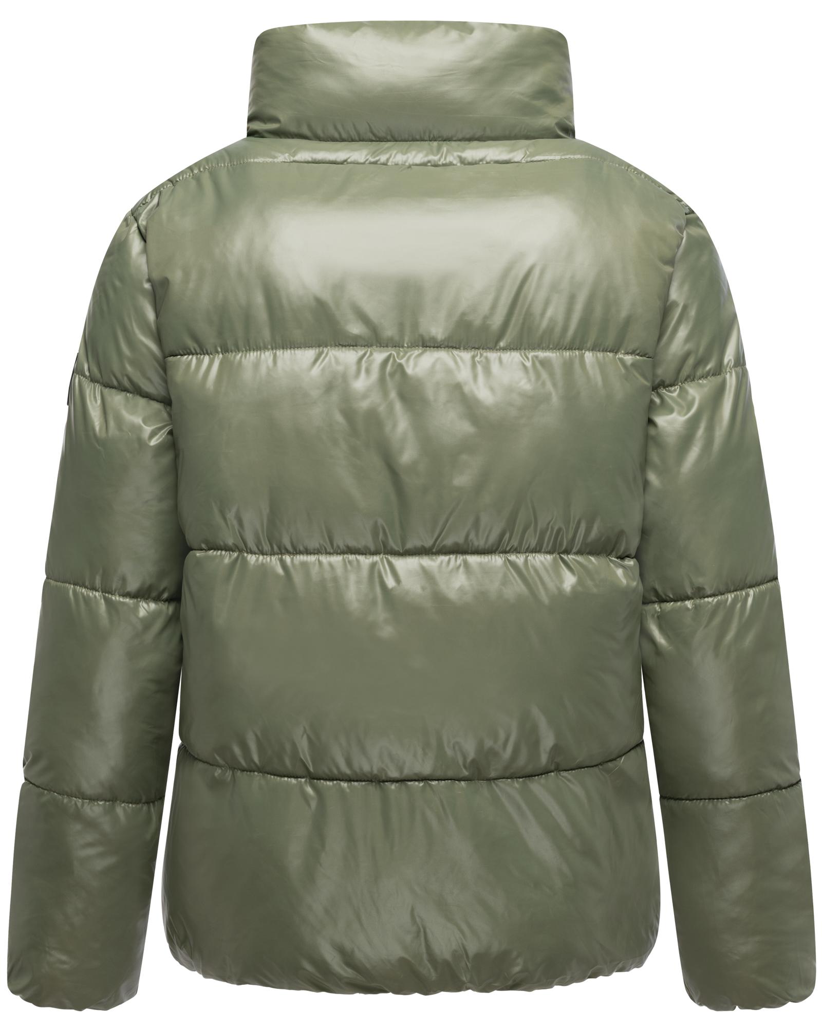 Thumbnail - Navahoo Kurzjacke "Eispracht 14" ohne Kapuze Kurze gesteppte Damen Winterjacke