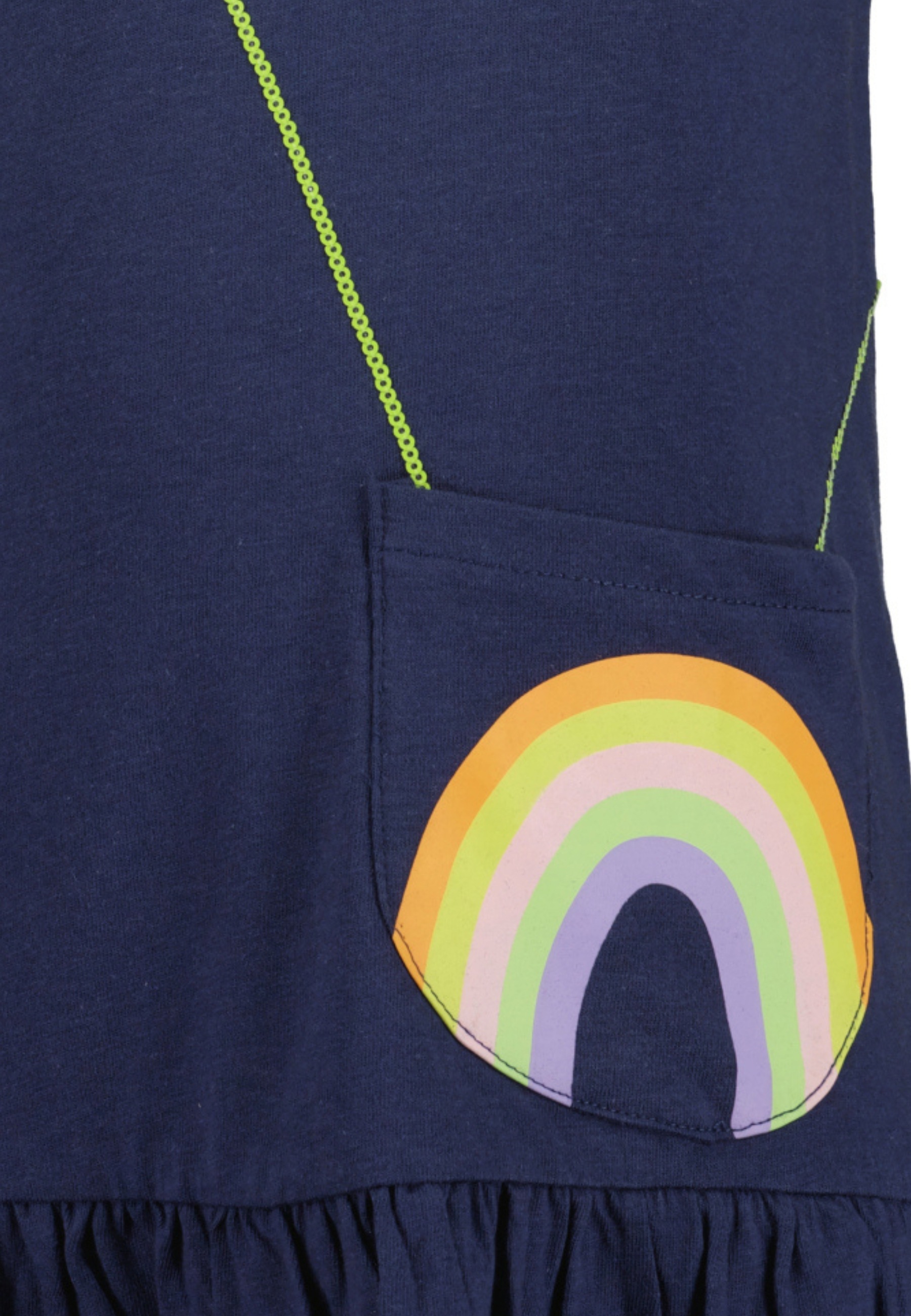 Thumbnail - Blue Seven Jerseykleid "Blue Seven Kleid" aufgesetzte Tasche