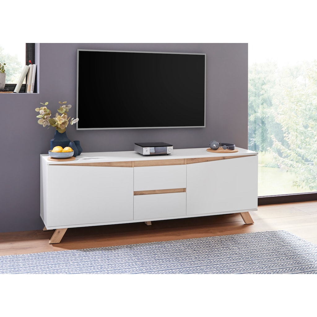 Homexperts TV-Board »Vicky«, Breite 160 cm, in matt weiß