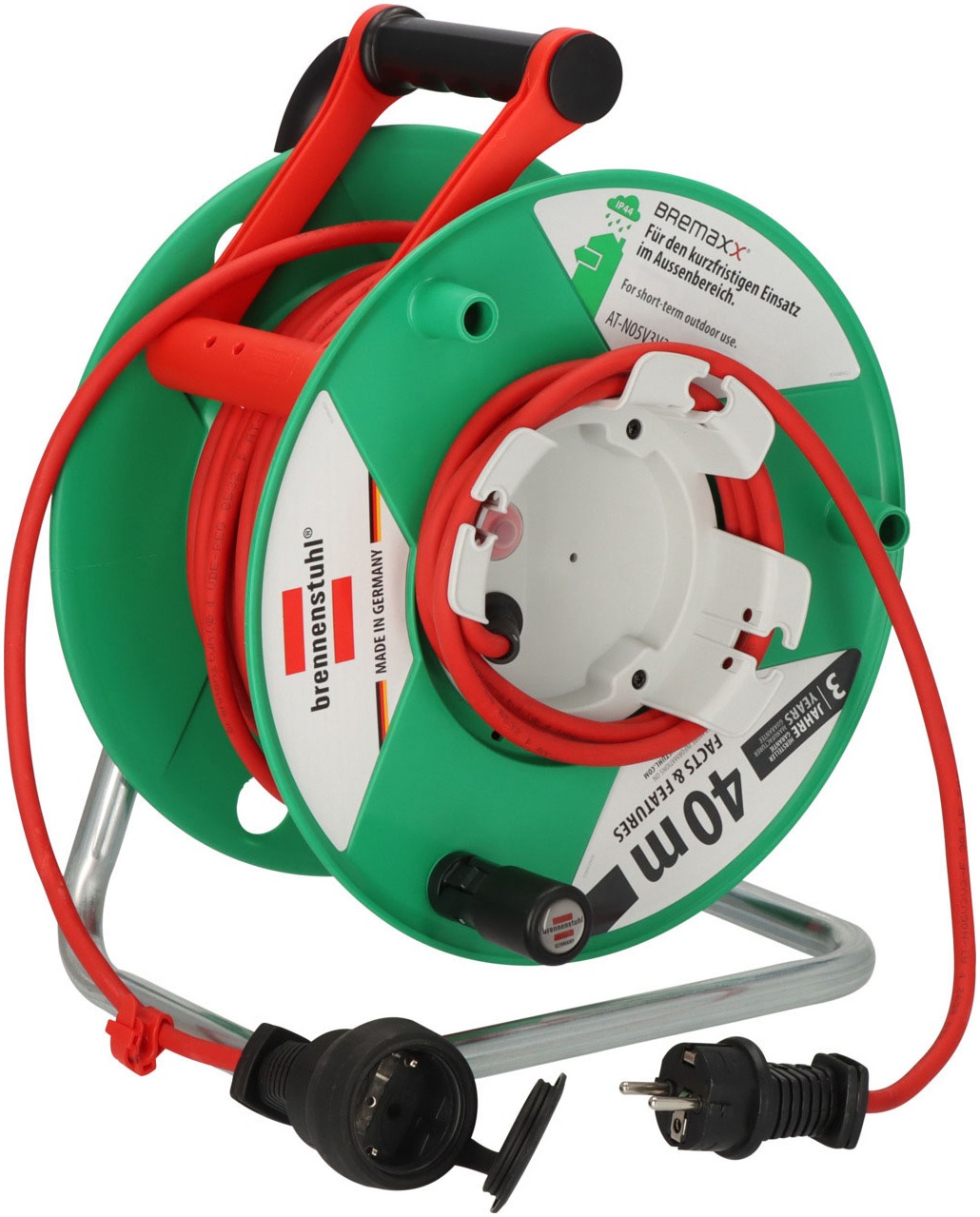 Brennenstuhl Stromkabel »ATN05V3V3-F 3G1,5, 40 m« Typ F (Schuko) 4.000 cm