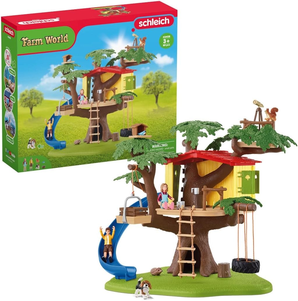 Schleich® Spielwelt »FARM WORLD, abenteuer Baumhaus (42408)« Made in Europe