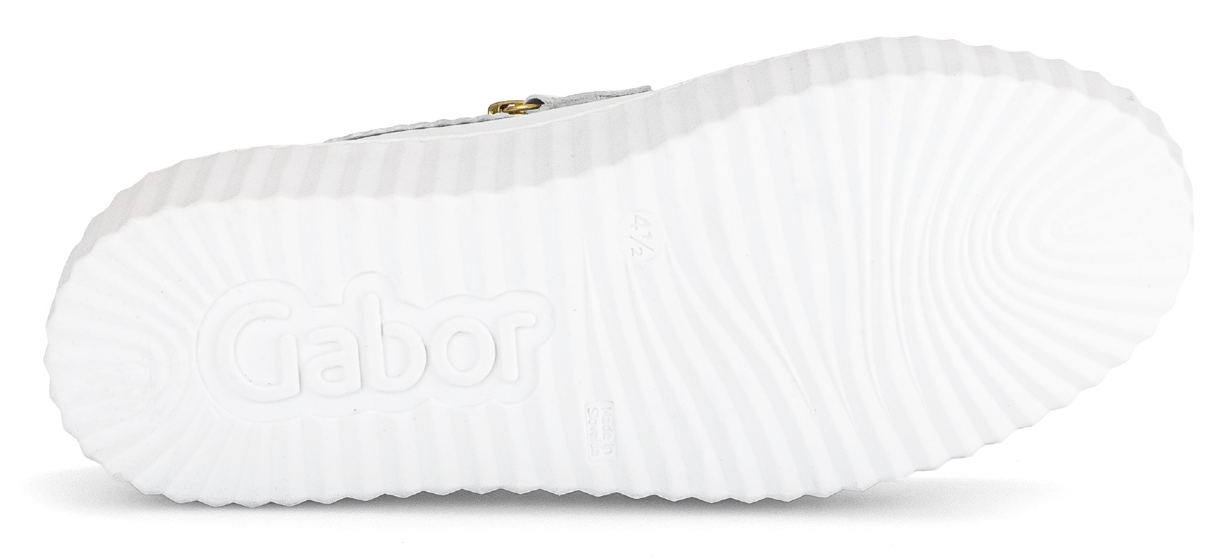 Gabor Plateausneaker, Freizeitschuh, Halbschuh, Schnürschuh mit modischem Schmuckelement