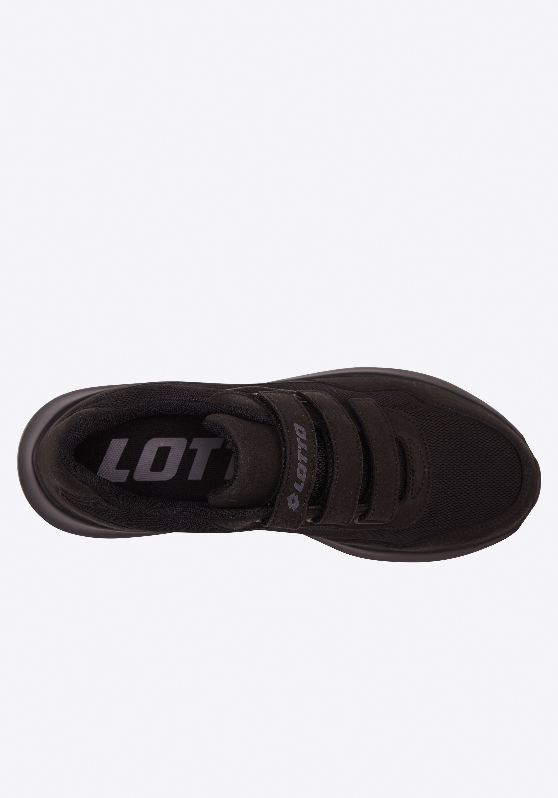 Lotto Women's Sneaker Black/Dark Grey 38 5