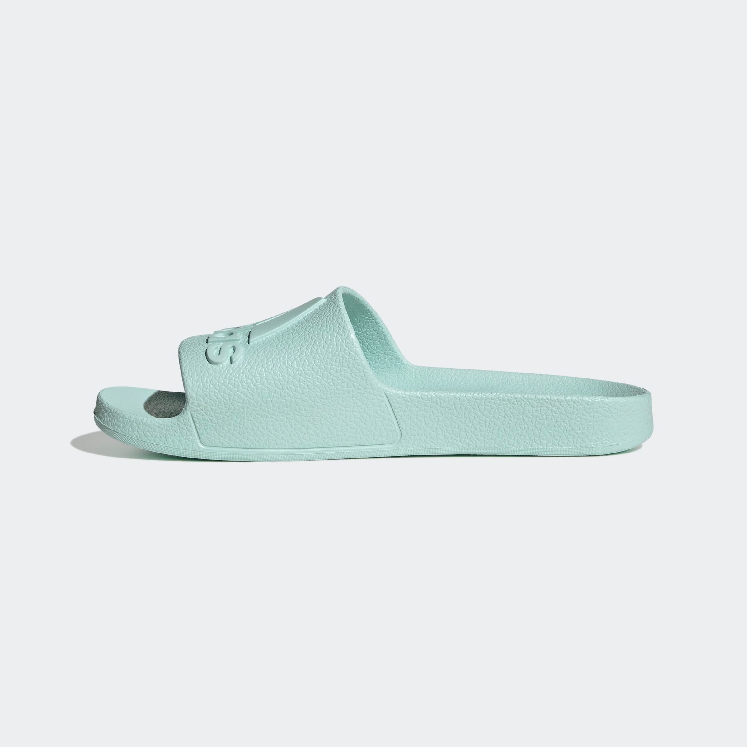 Badesandale ADIDAS SPORTSWEAR "ADILETTE AQUA", Herren, Gr. 37, semi flash aqua, semi flash aqua, semi flash aqua, Synthetik, Schuhe, Badelatschen 2