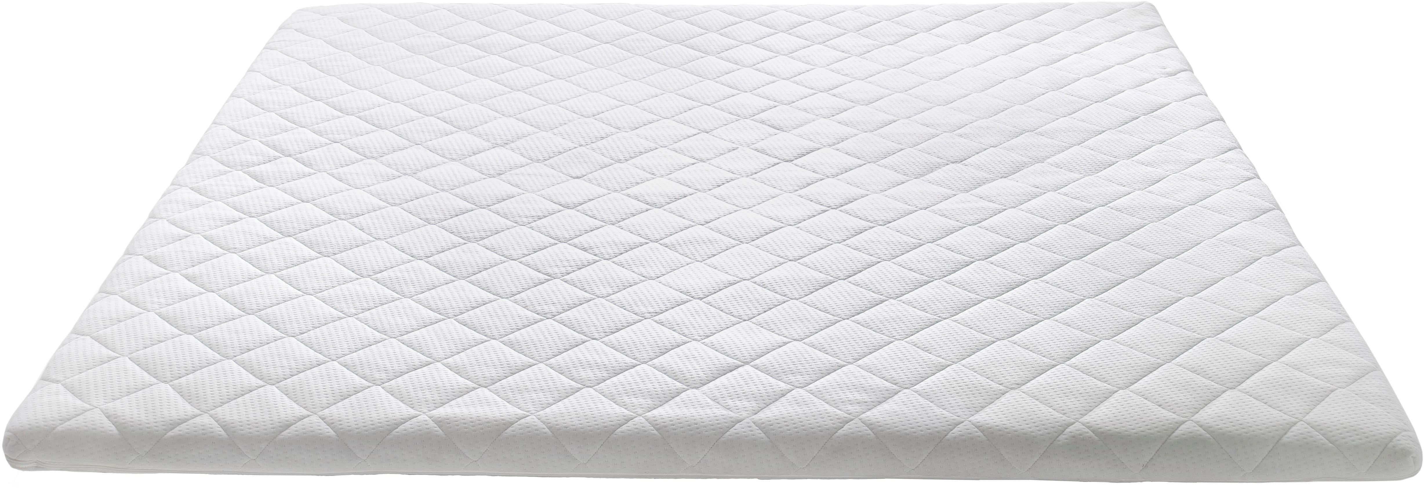 Topper MEISE.MÖBEL, B:120cm H:6cm L:200cm, weiß, Kaltschaum, Topper