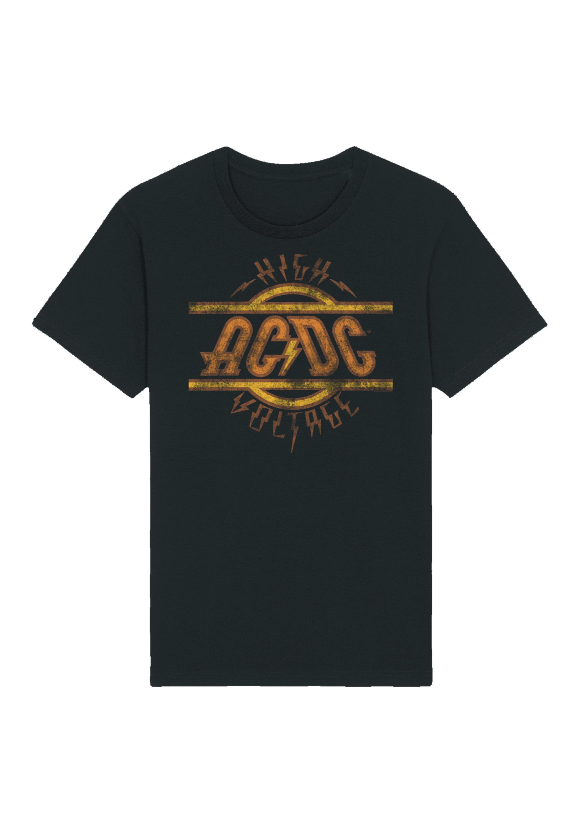 F4NT4STIC T-Shirt "AC/DC Rock Musik Band High Voltage Logo Distressed", Pre günstig online kaufen