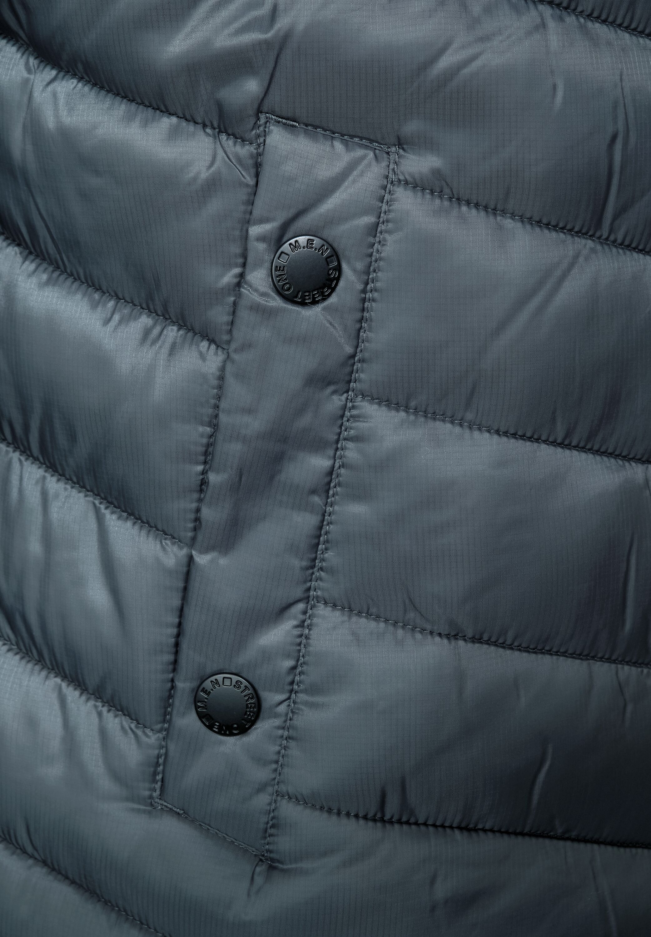 STREET ONE MEN Steppjacke, mit Kapuze, mit Kapuze