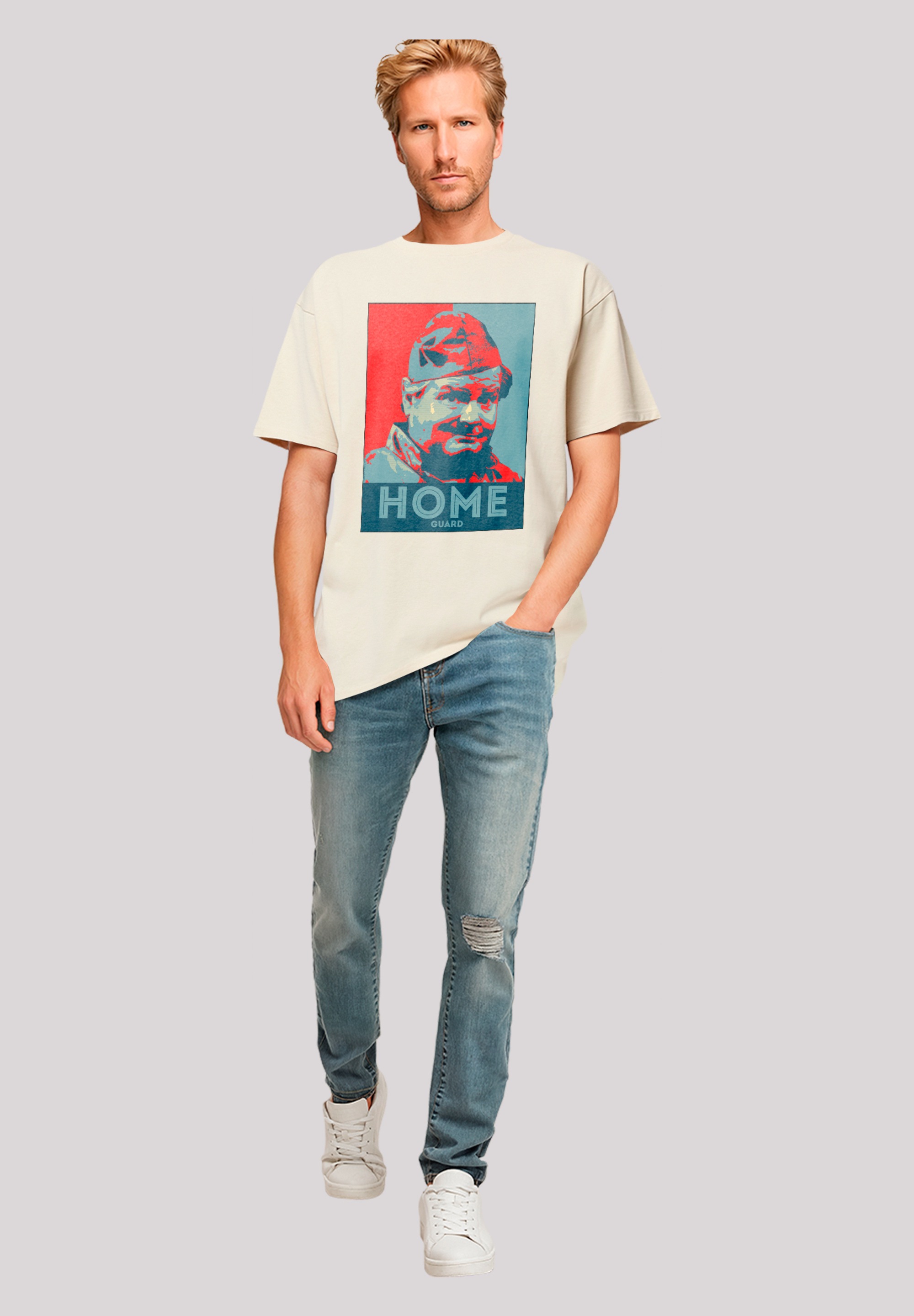 F4NT4STIC T-Shirt »TV Times Benny Hill Home Guard«, Premium Qualität