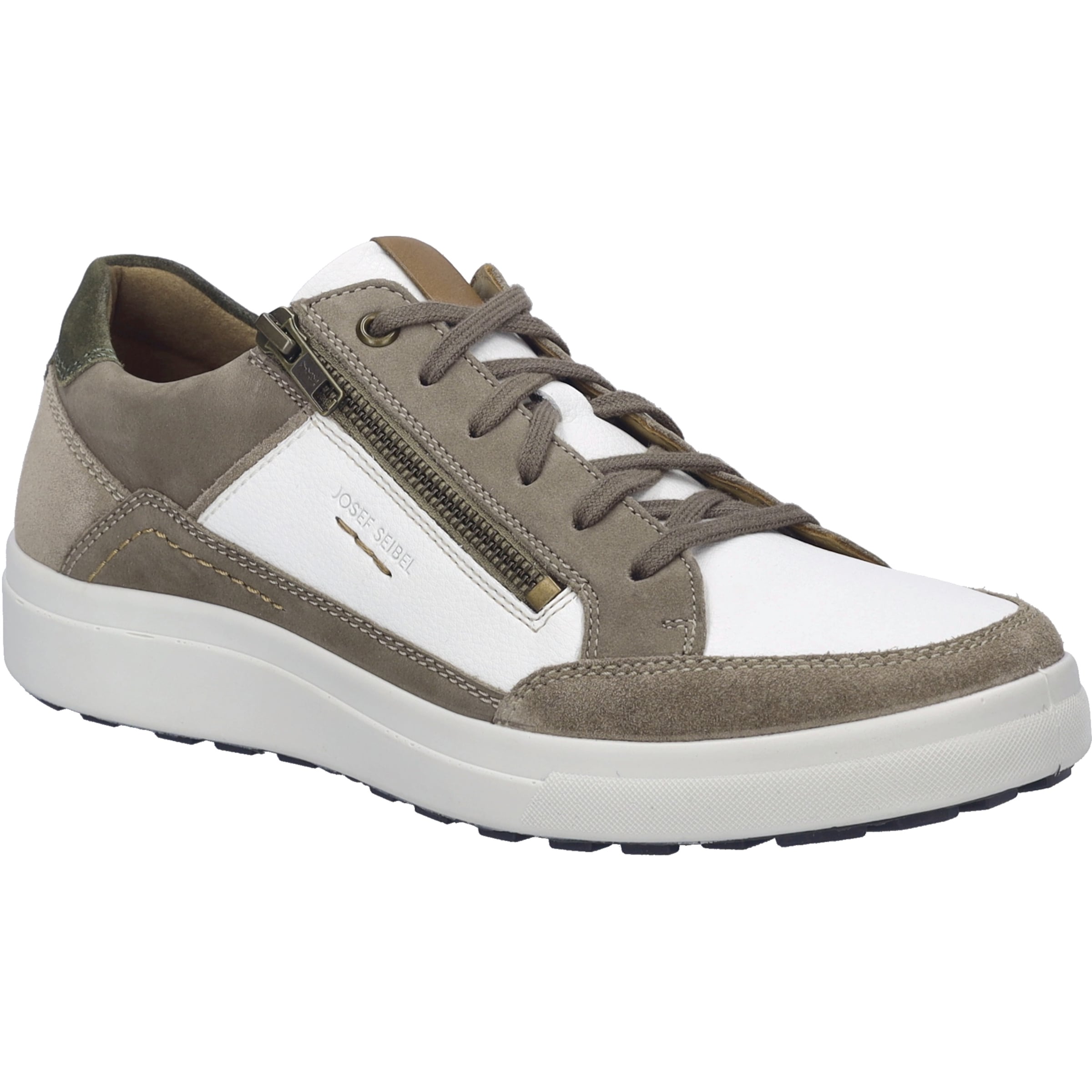 Josef Seibel Sneaker "Maddox 07, weiss-taupe" günstig online kaufen