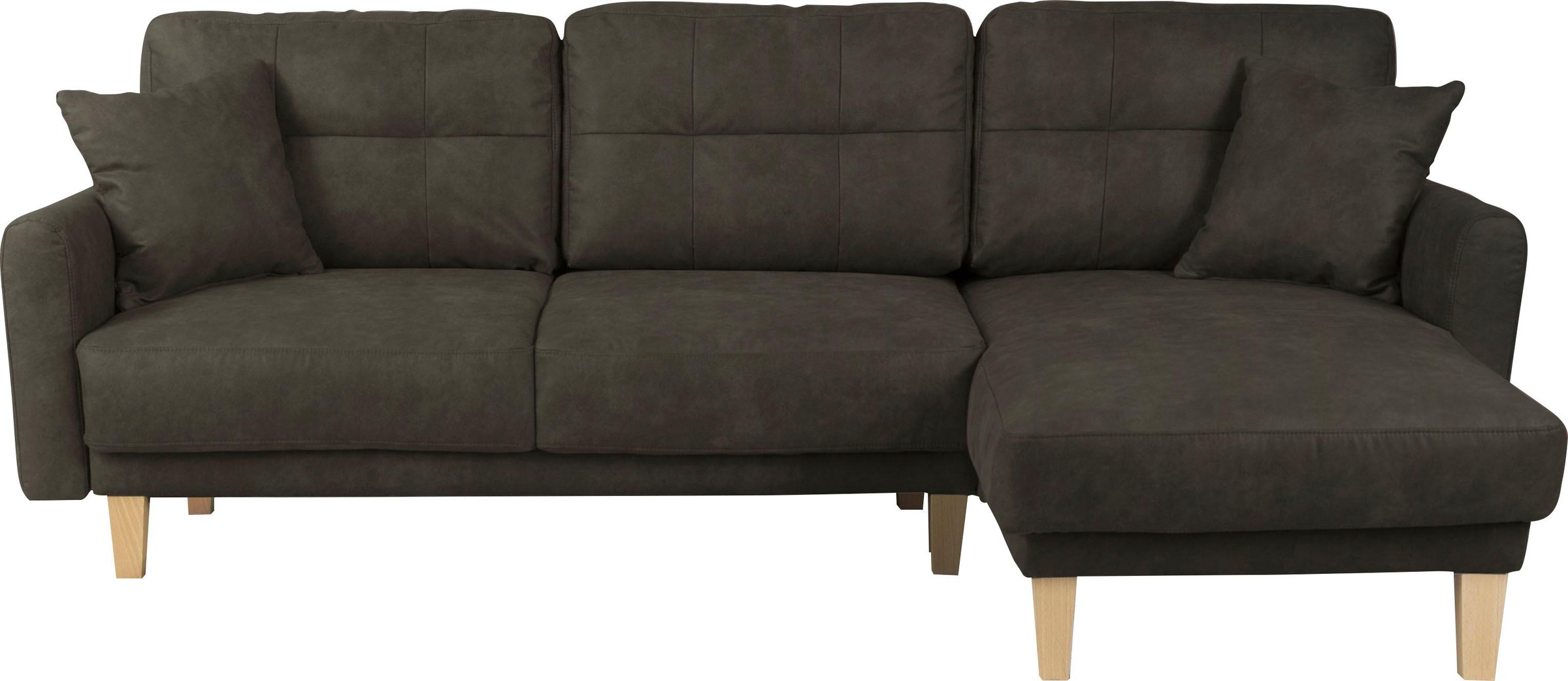 Home affaire Ecksofa "TRIPLO optionale Schlafsofa mit Bettkasten, Maße B/T/ günstig online kaufen