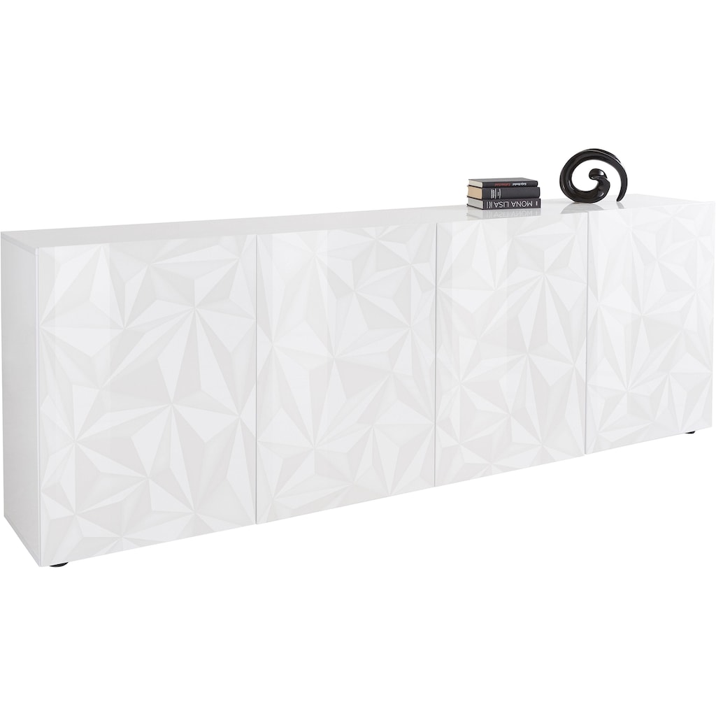 INOSIGN Sideboard »Prisma«, Breite 241 cm, 4-türig