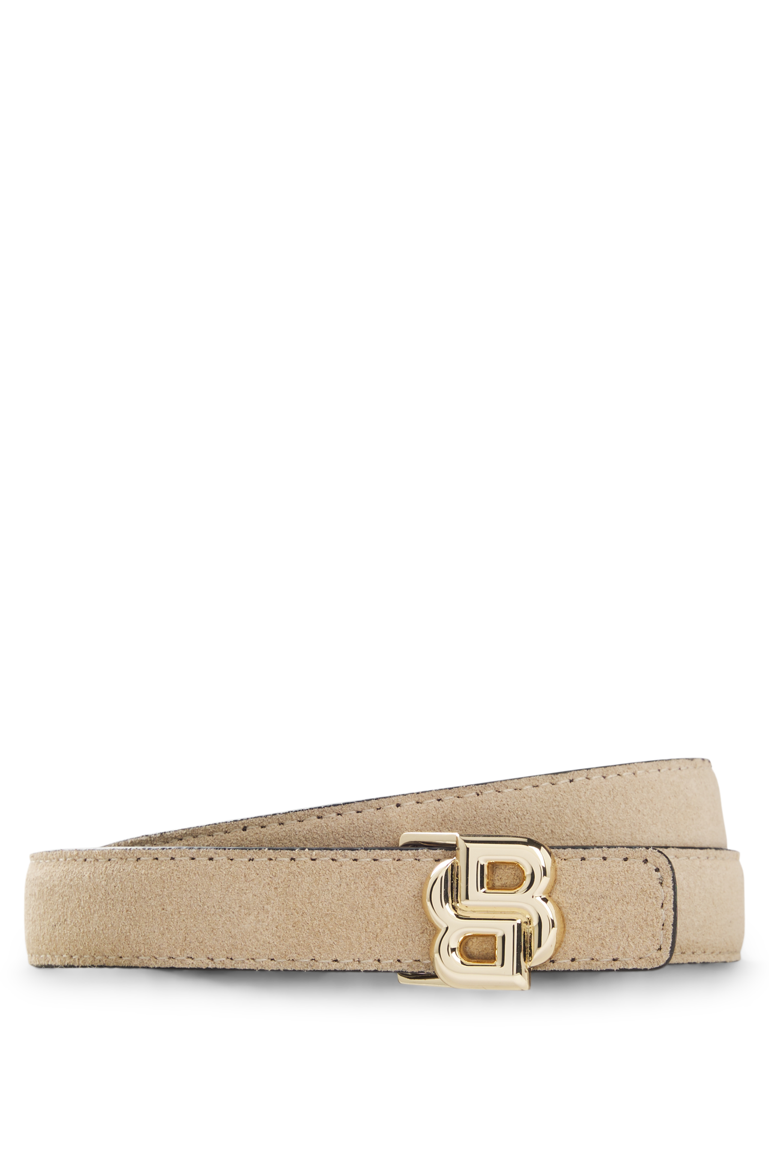 BOSS Wendegürtel »B Icon-G Sr20 sdp« mit Monogrammschließe, italienisches Leder