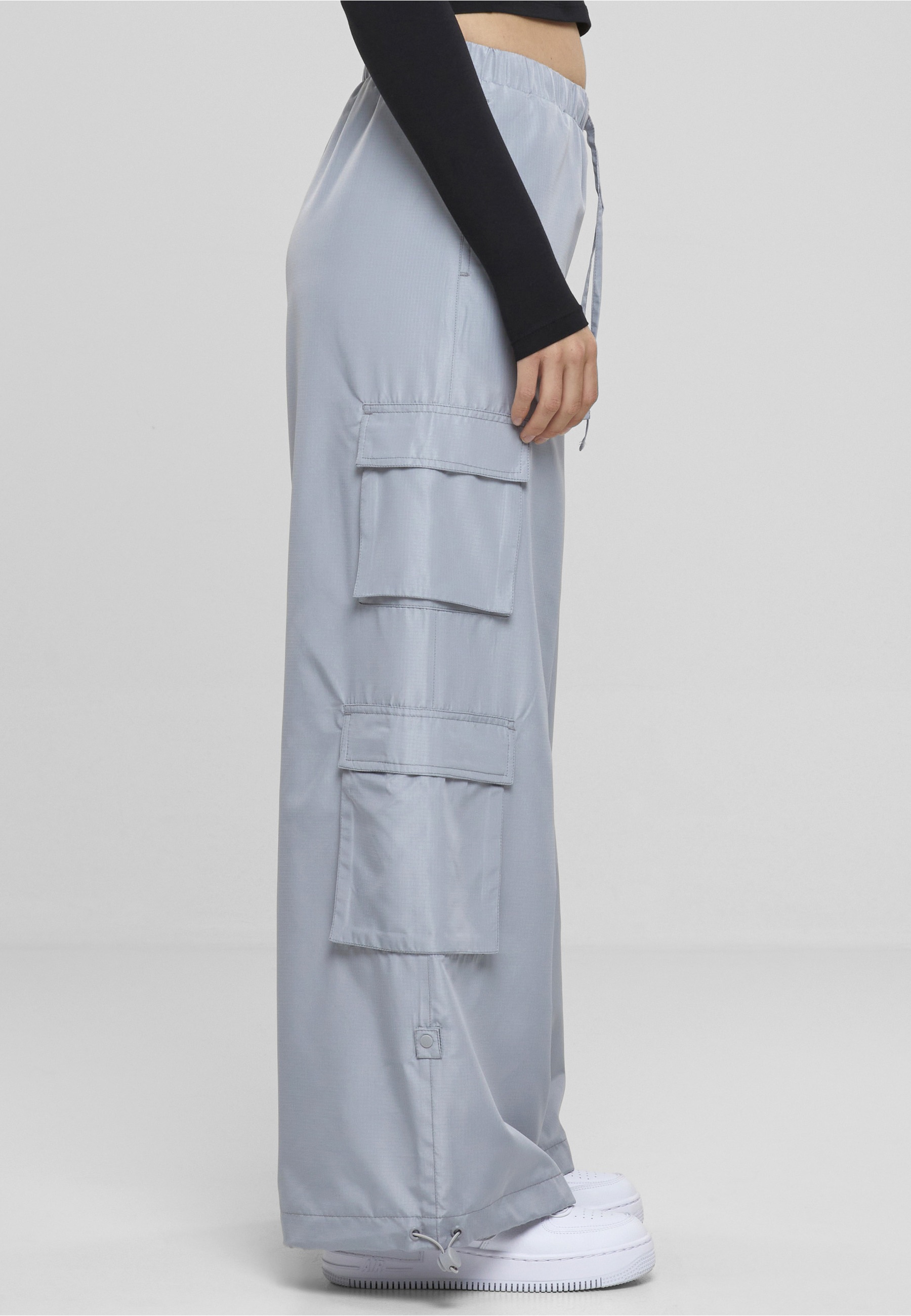 URBAN CLASSICS Cargohose »Urban Classics Damen Ladies Ripstop Double Cargo Pants«
